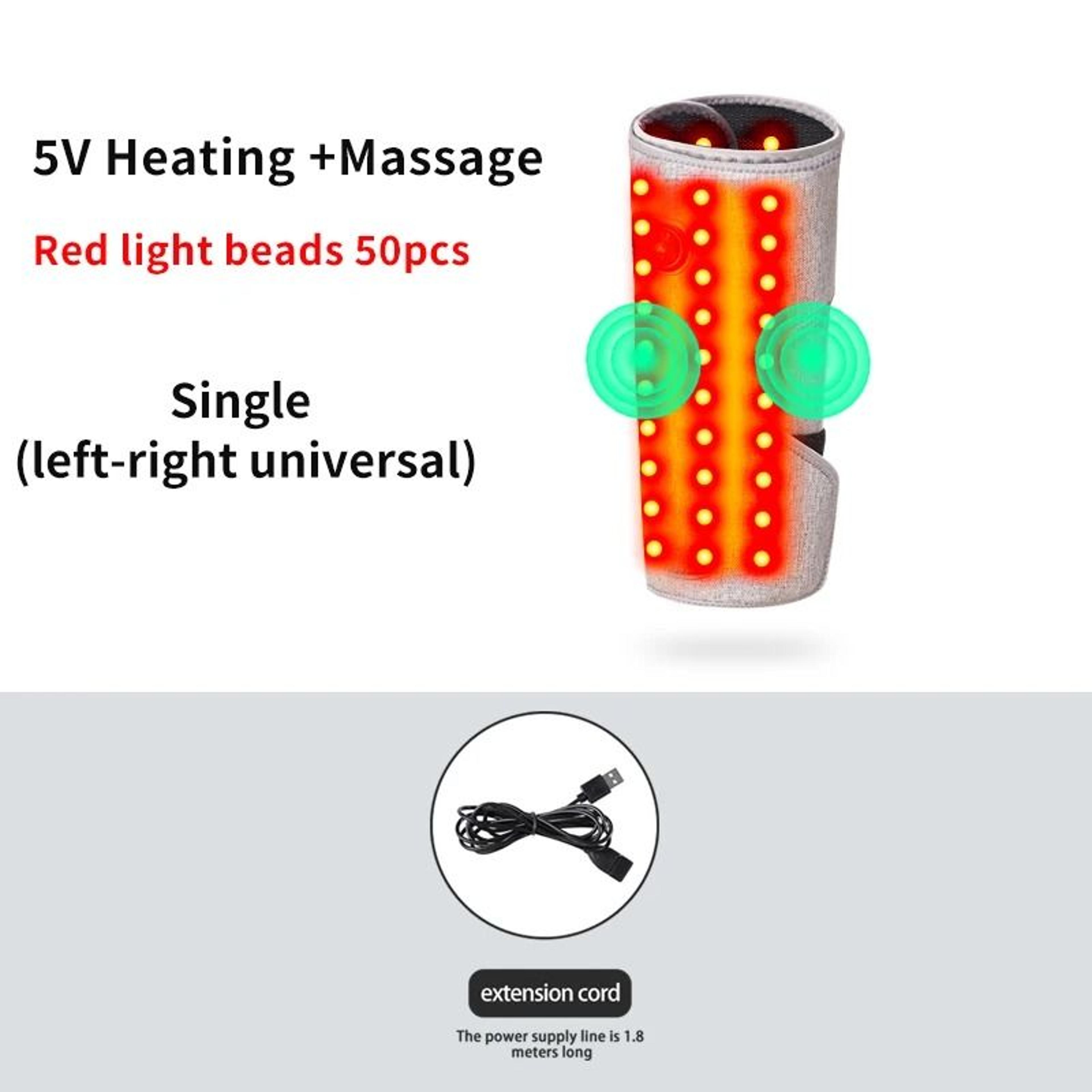 3 Mode Red Light Heated Calf Vibration Massage Wrap 2