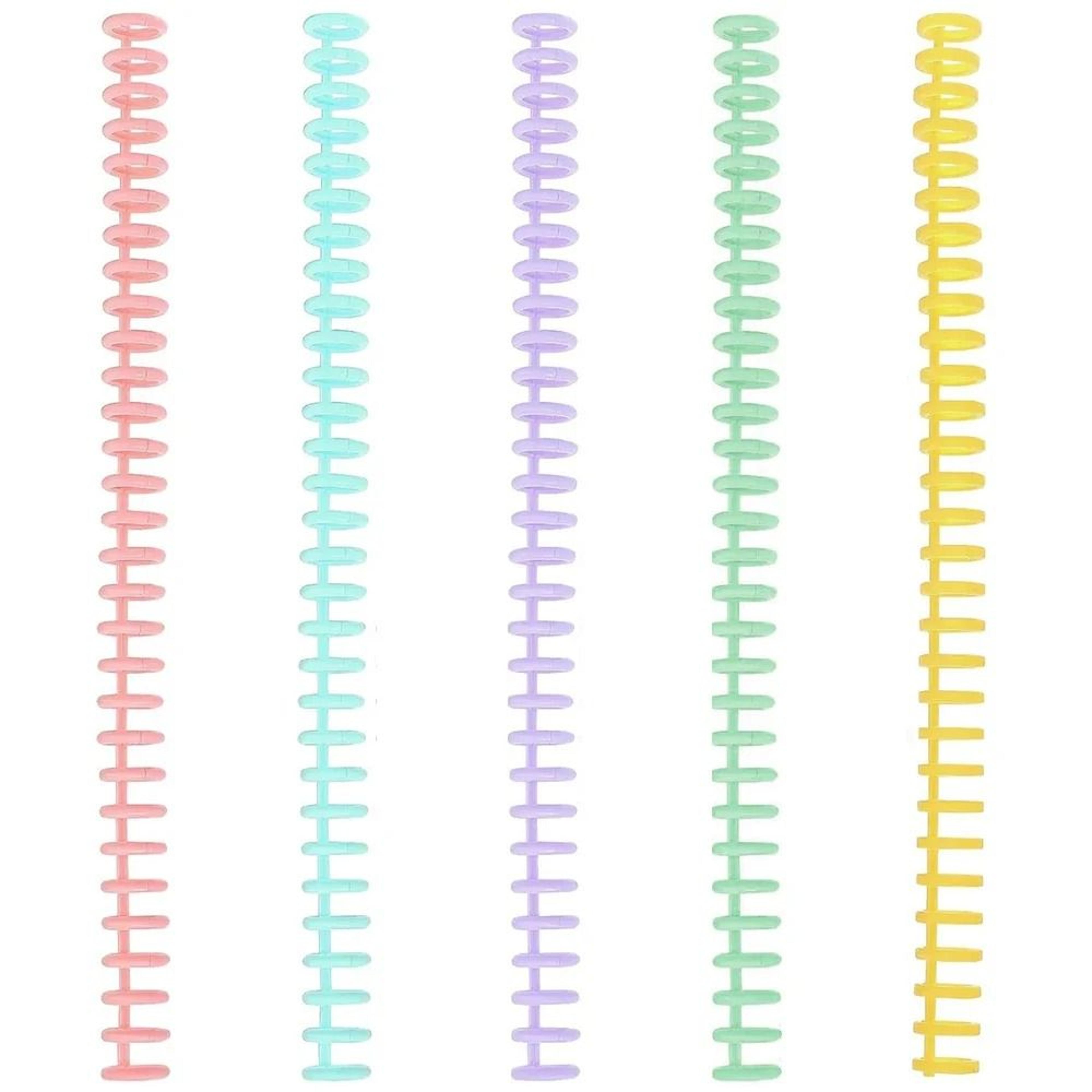 30 Ring Plastic Binding Spines 5 Or 10 Piece Set 1