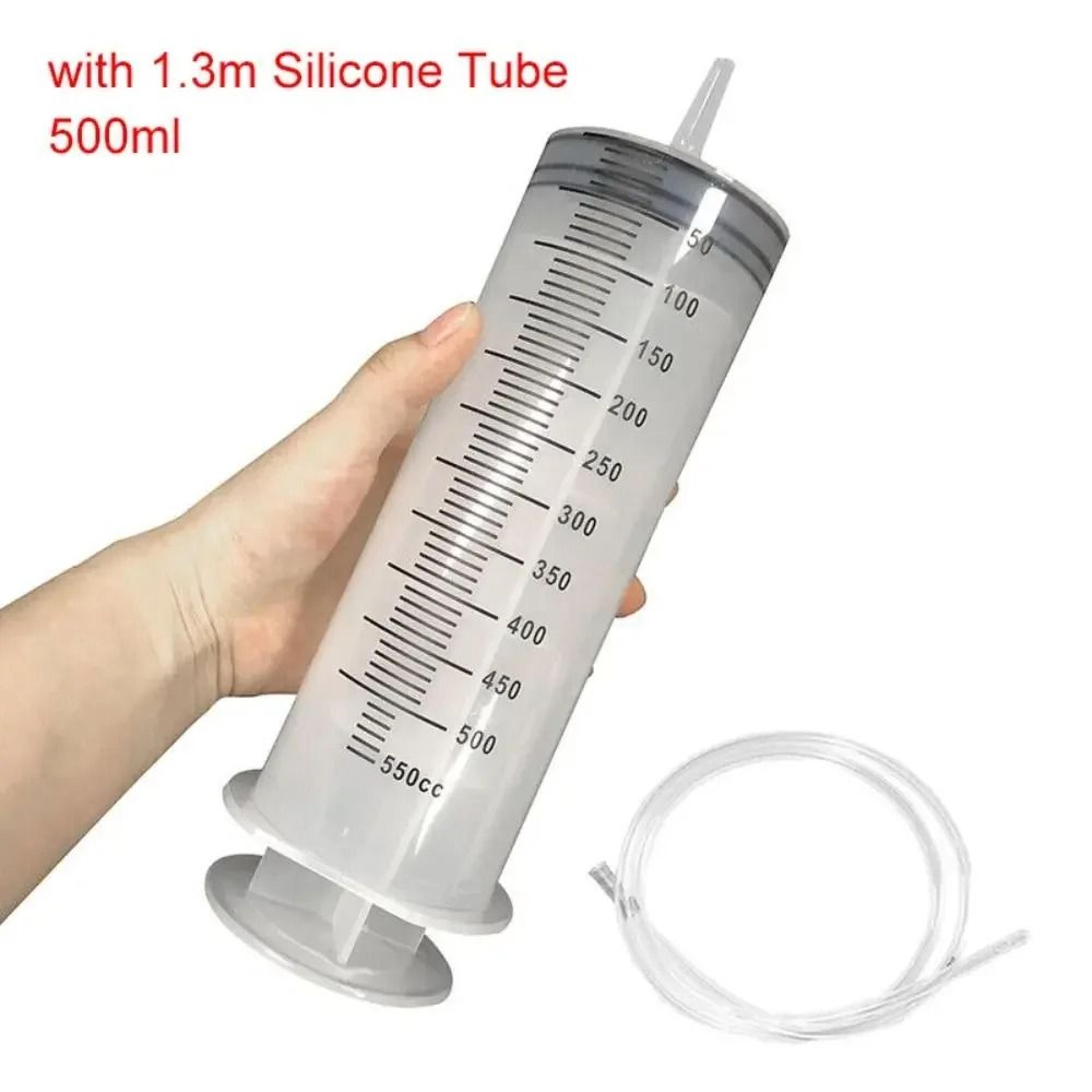 PrecisionFlow Large Capacity Measuring Syringe With Tube 5