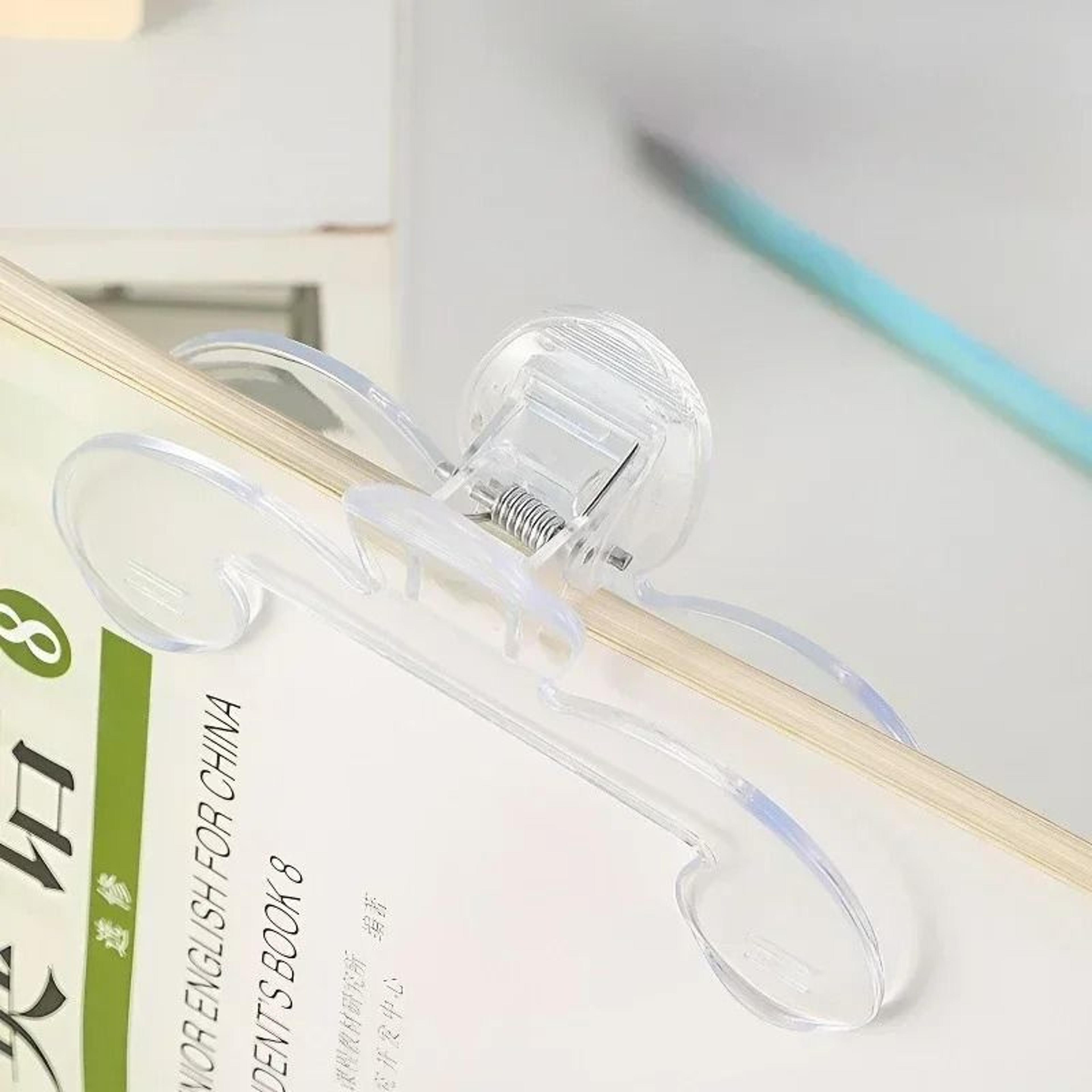 ClearView Hands Free Book Page Holder Clip 5