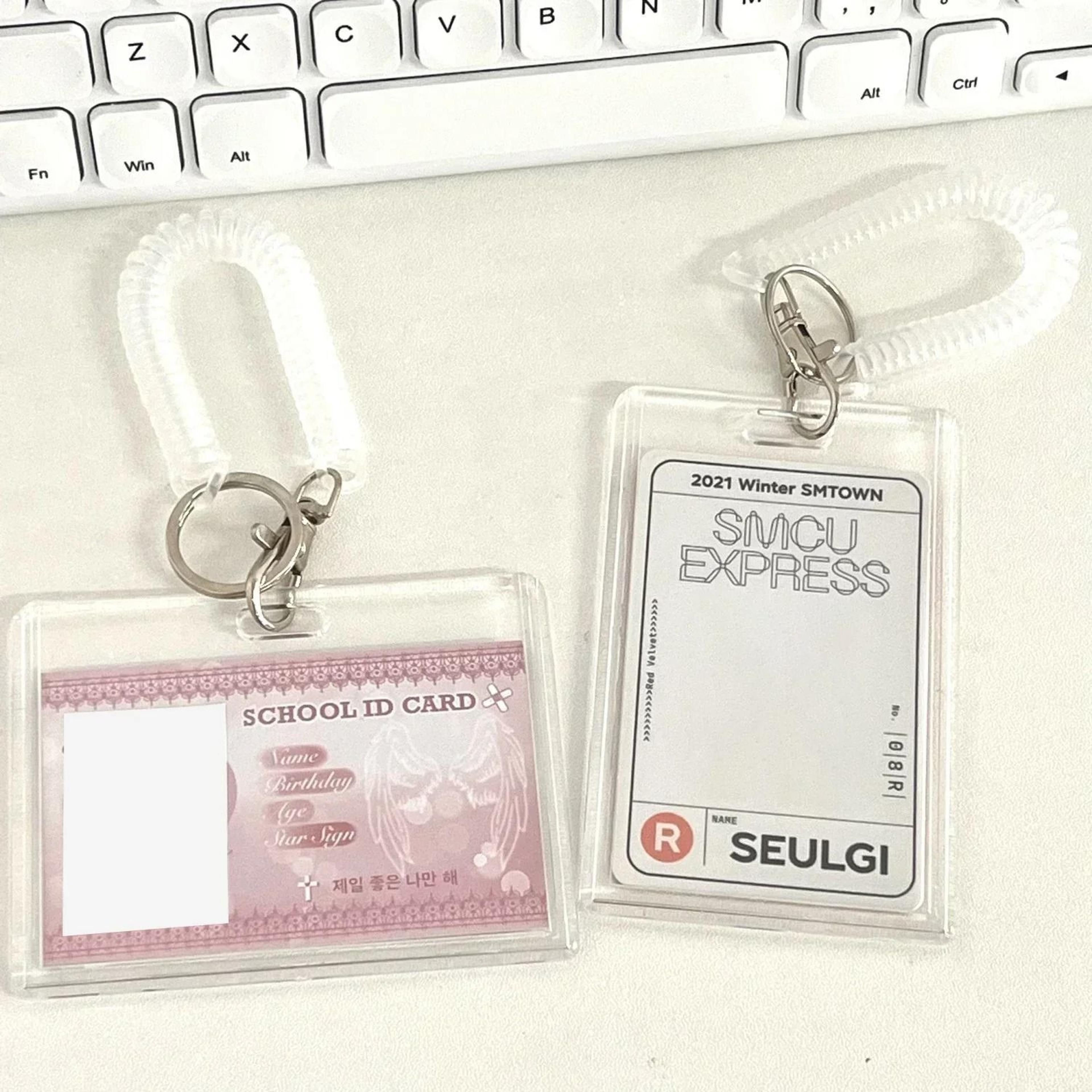 Clear Guard Acrylic ID Card Holder Protective Sleeve 3