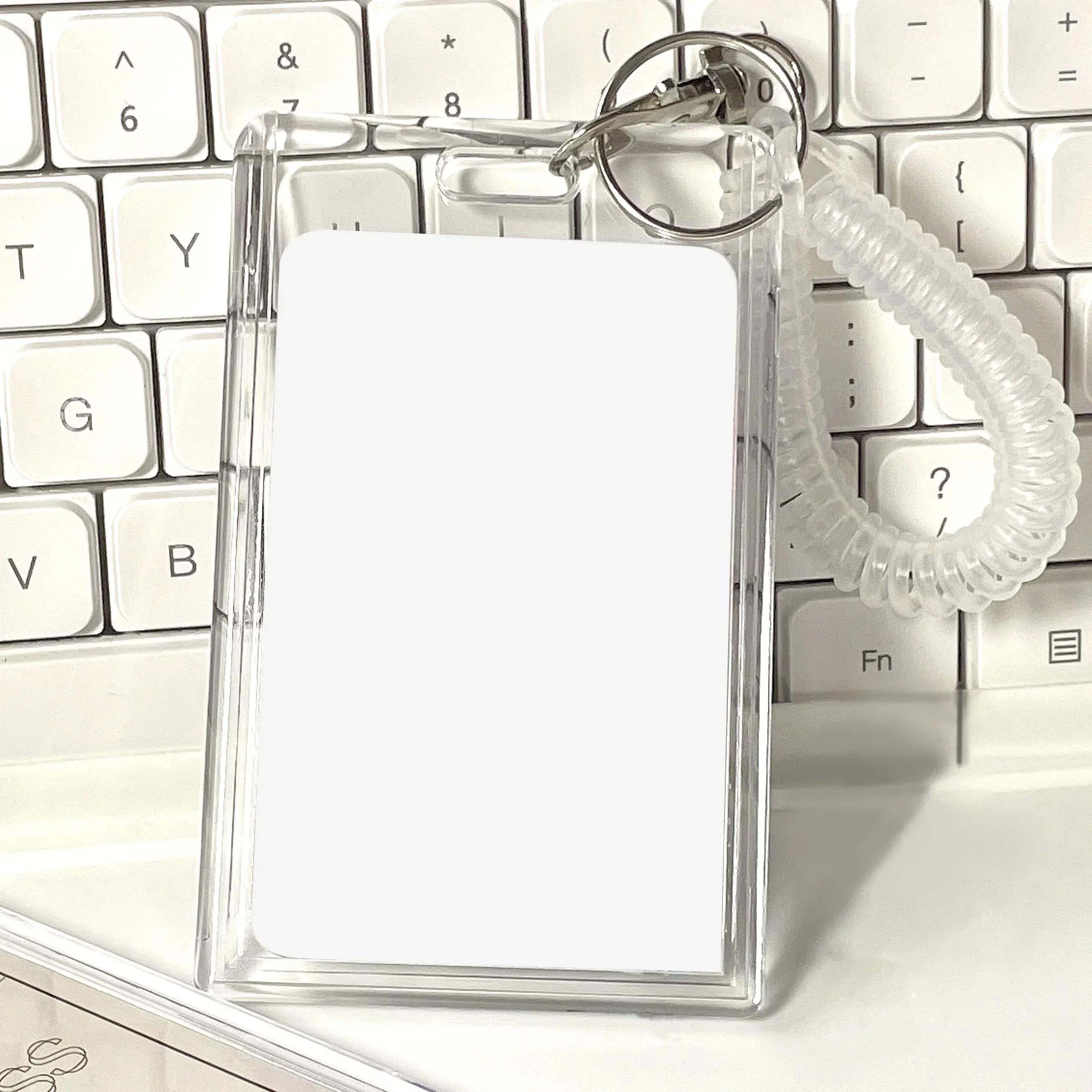 Clear Guard Acrylic ID Card Holder Protective Sleeve 4