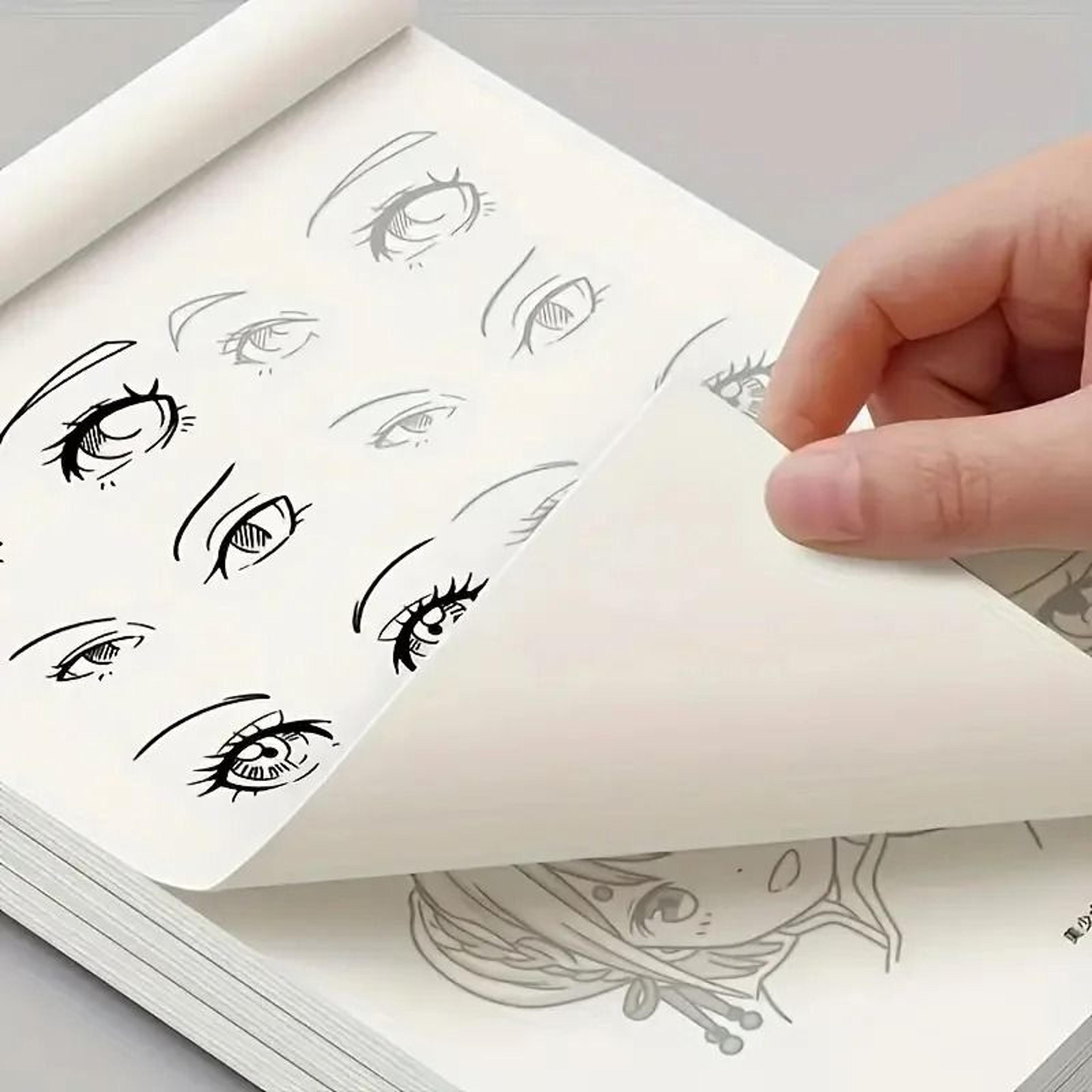 Easy Trace Anime Drawing Practice Book For Beginners 12
