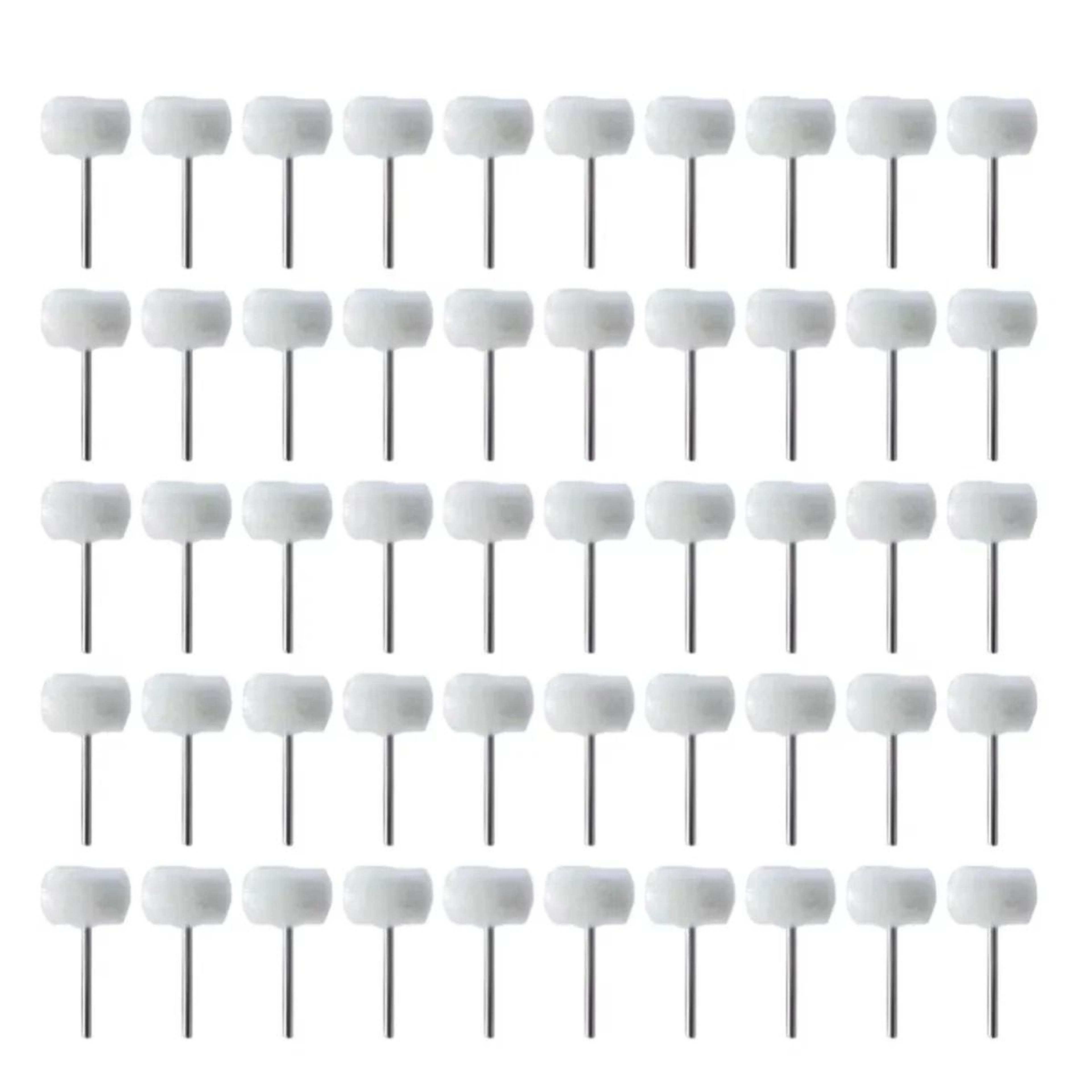 Precision Mini Wool Polishing Heads With 3mm Shank 5