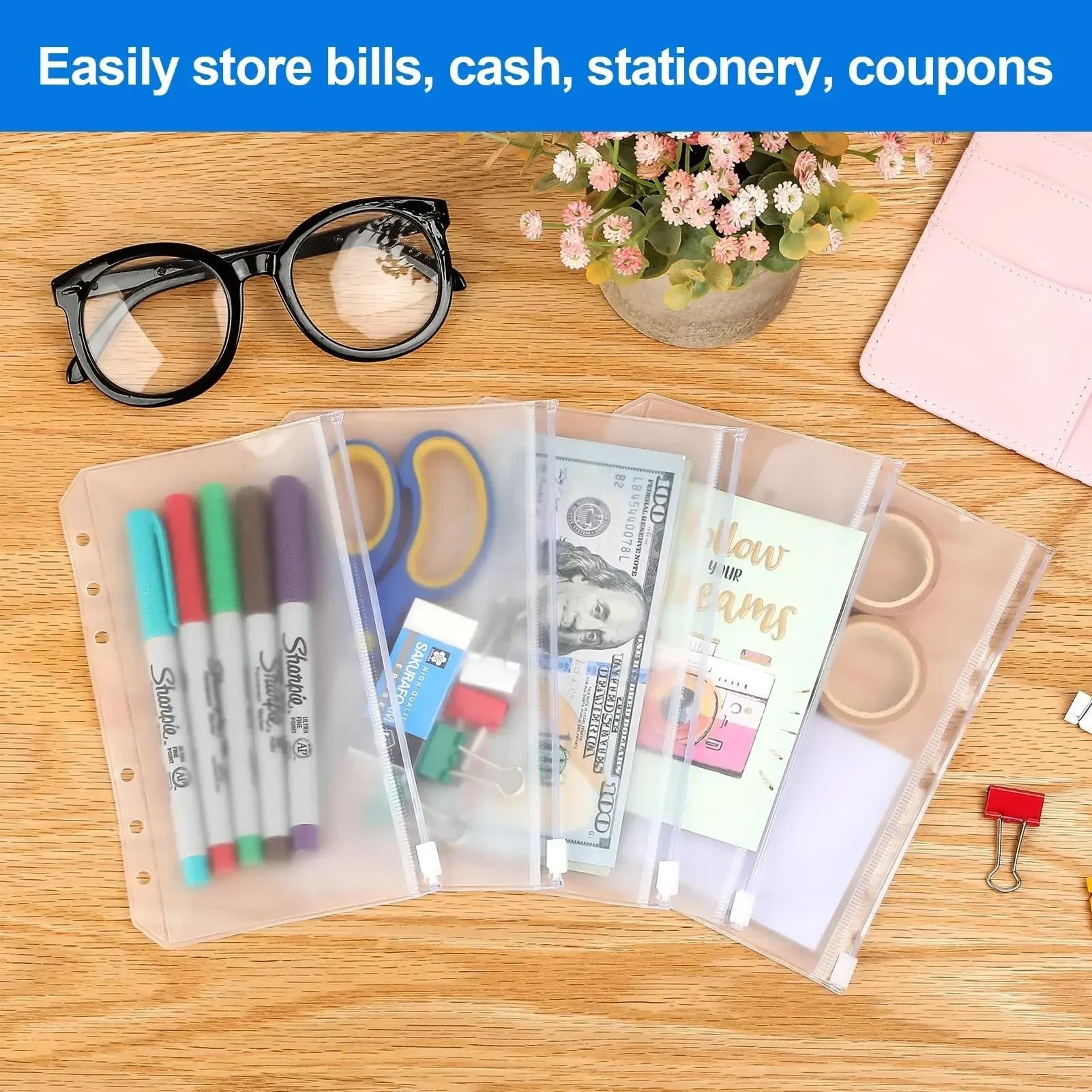 ClearBudget A6 Cash Envelopes And Binder Pockets 2