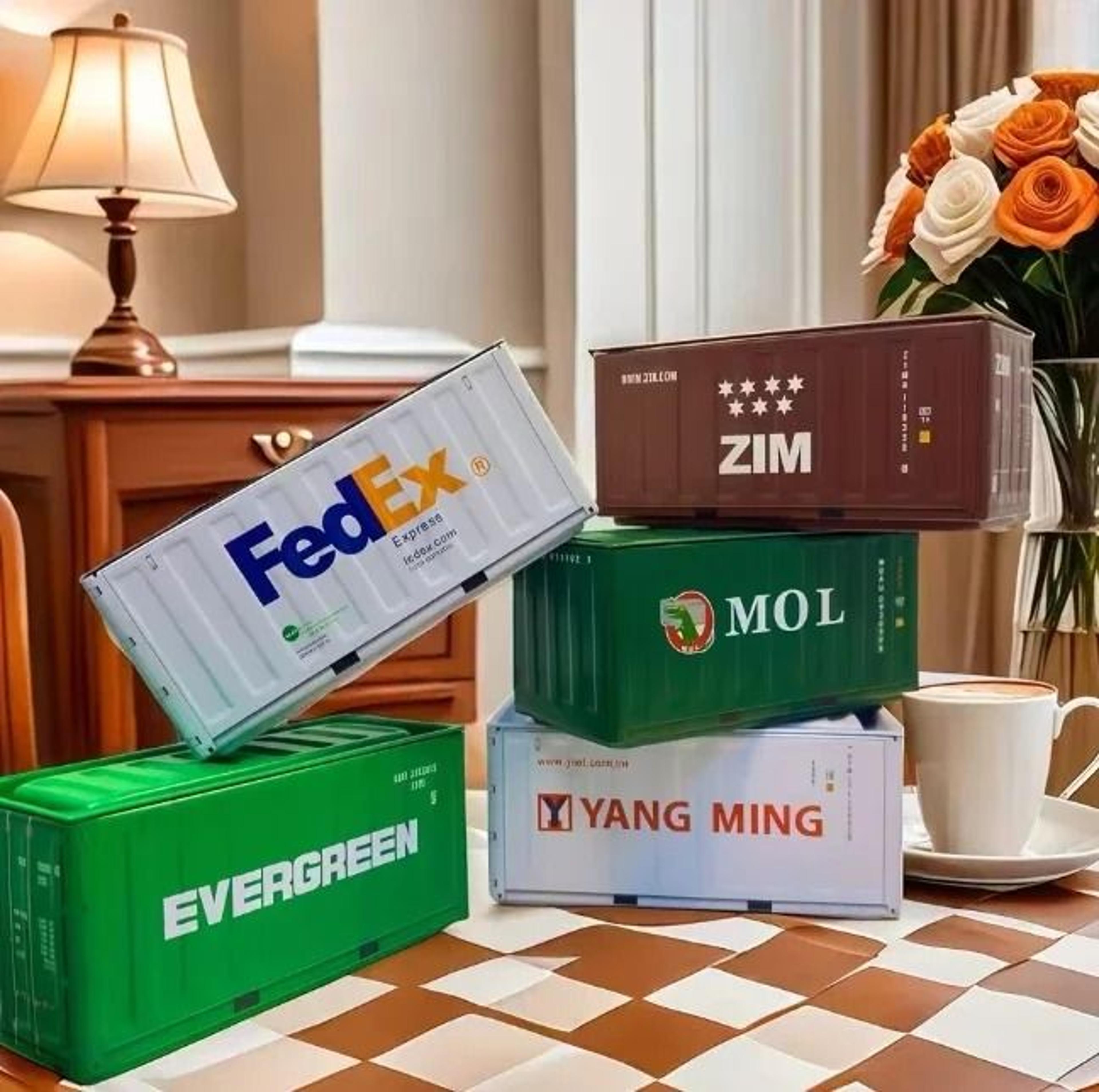 RetroBox Mini Iron Container Storage Box 10