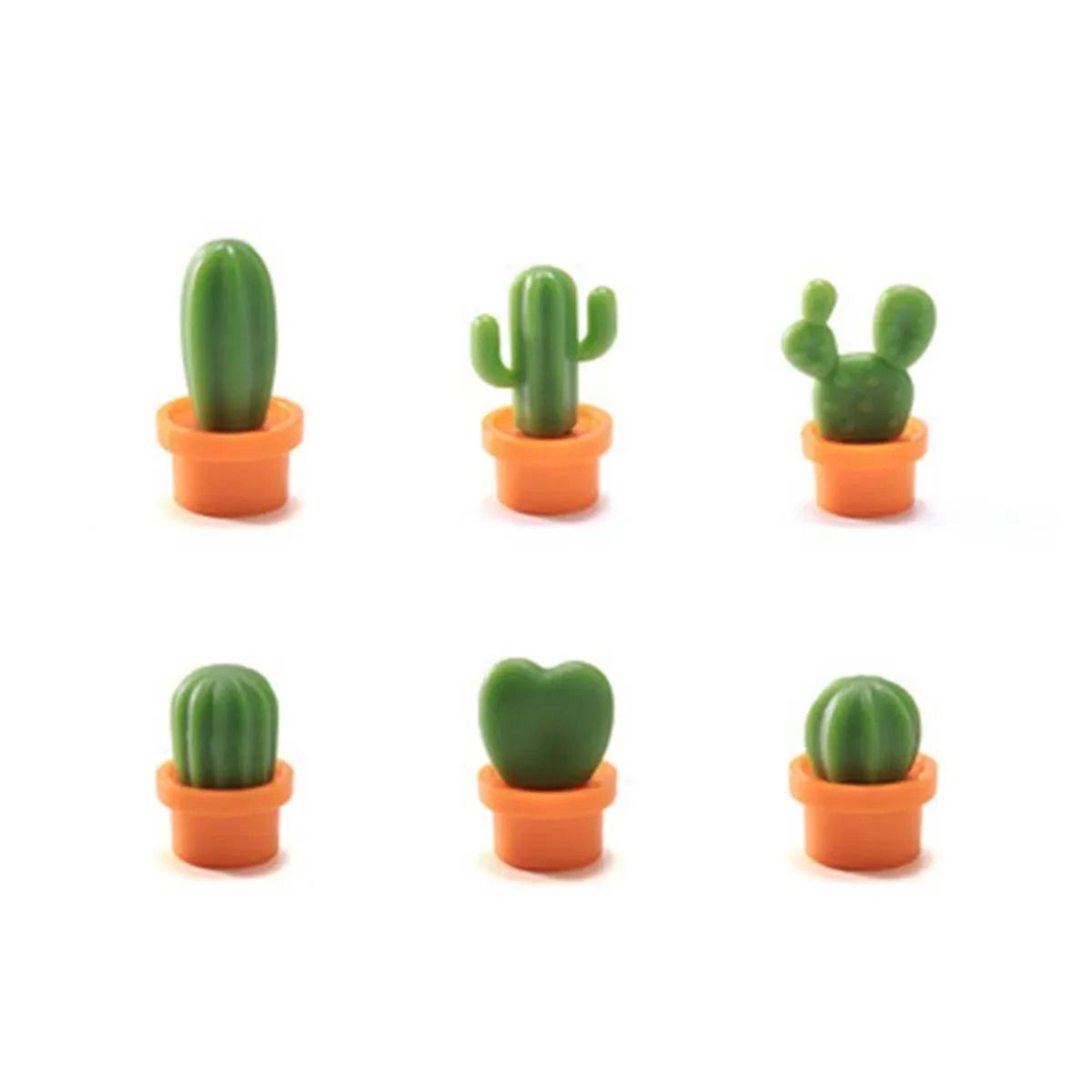 CactusCharm 3D Refrigerator Magnet Set 1