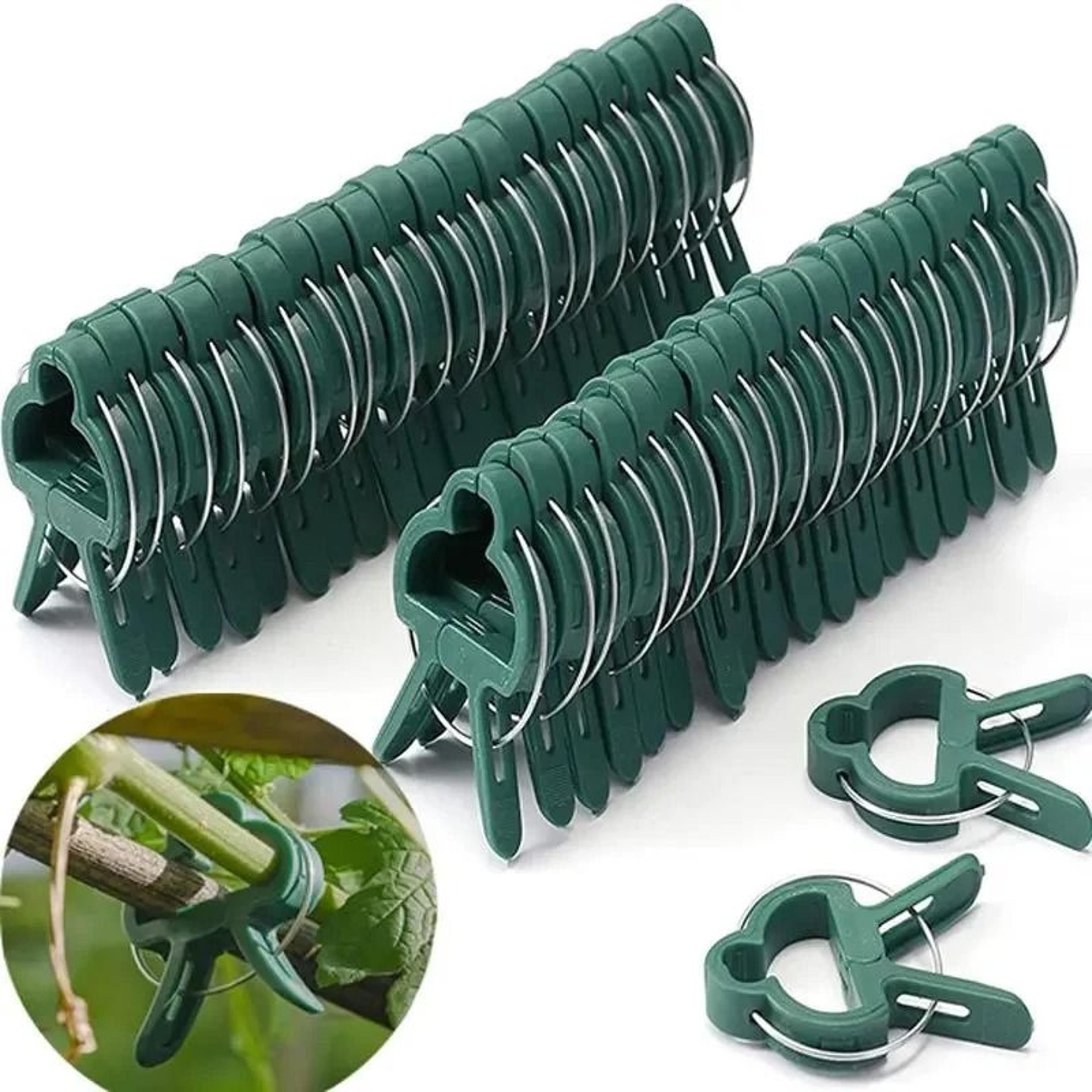 growsecure reusable plant support clips for vines flowers and seedlings