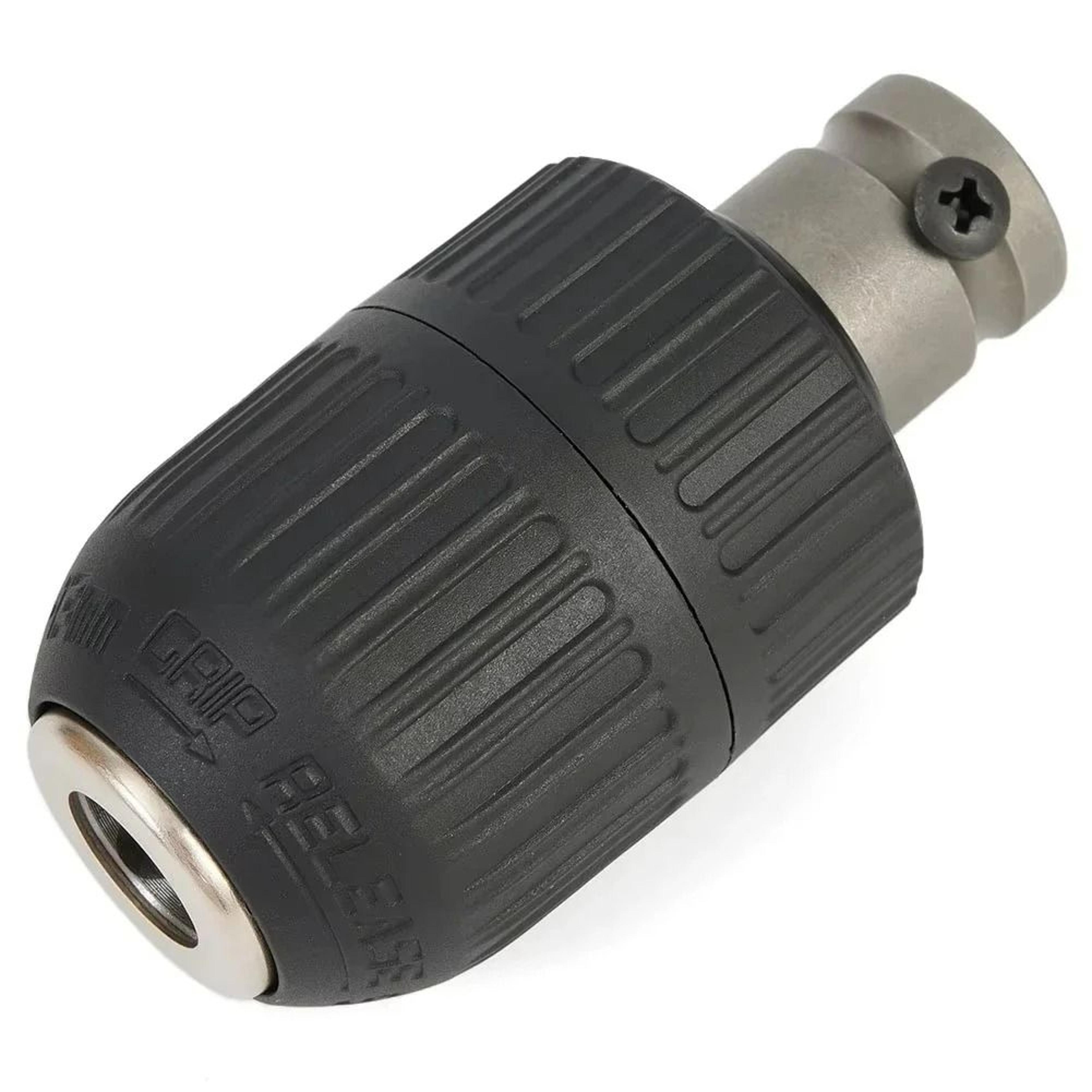 QuickGrip Keyless Drill Chuck Adapter For Versatile Bit Size Conversion 0