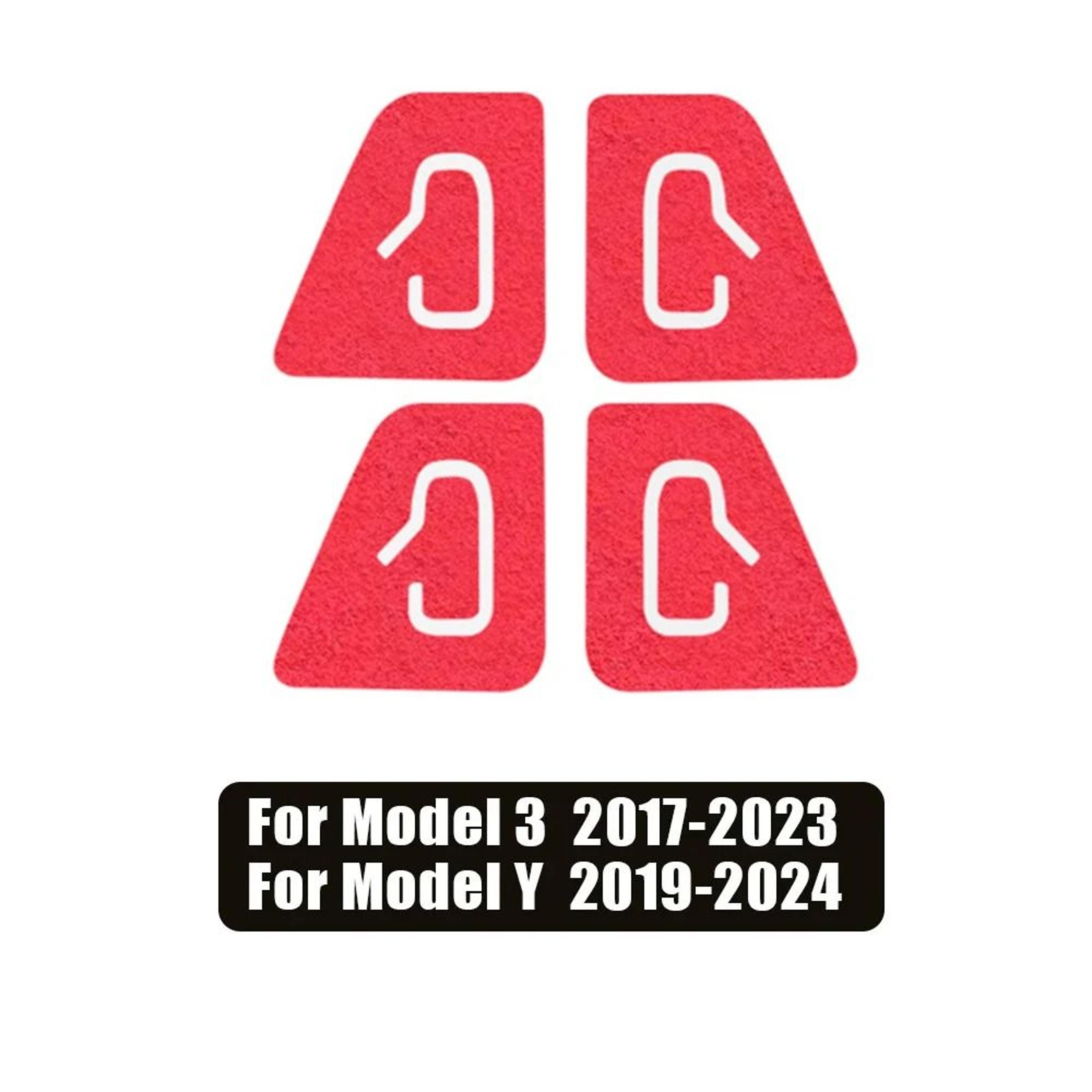 Tesla Model 3 Model Y Door Button Interior Sticker Set 1