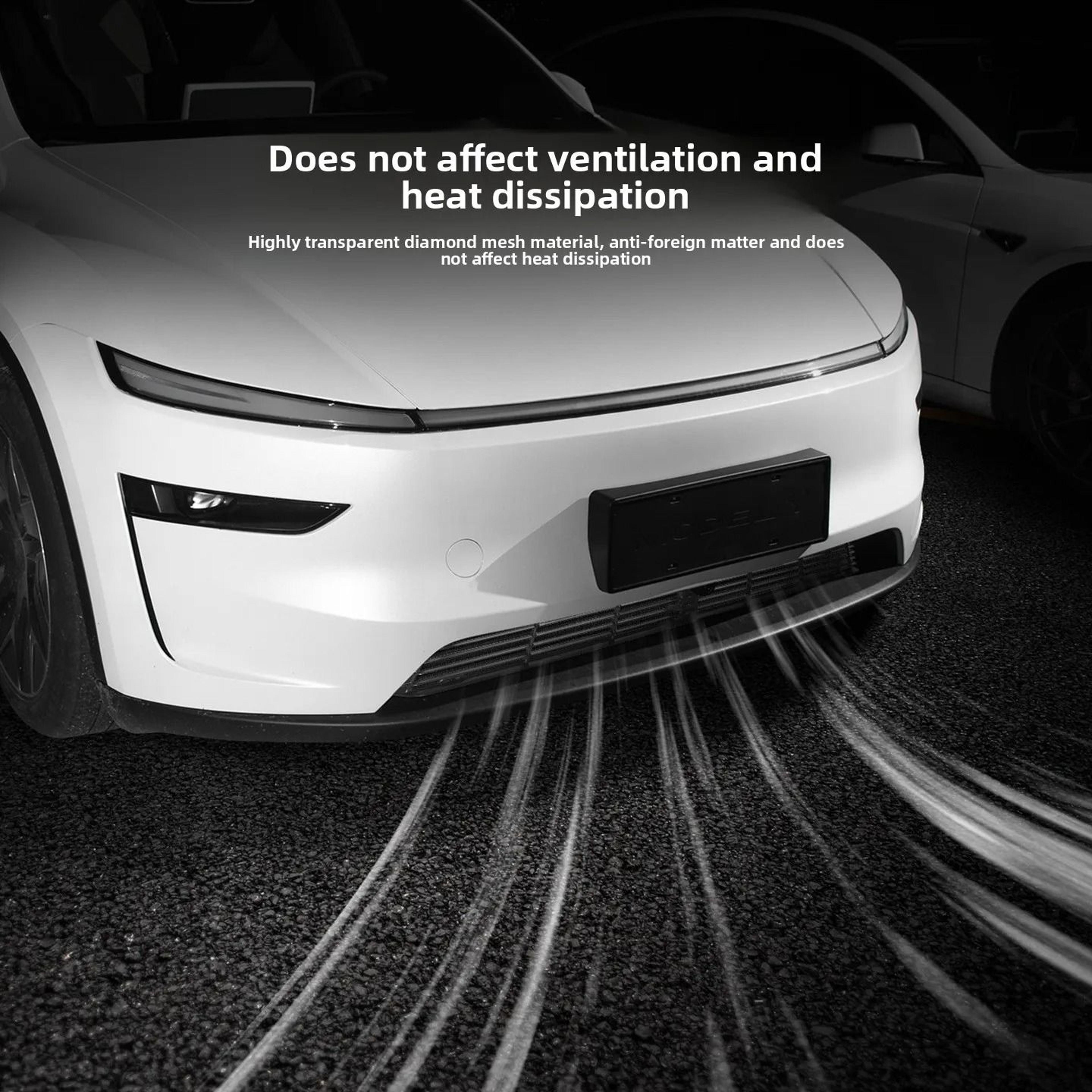 Tesla Model Y Juniper Front Air Inlet Mesh Grille Covers 4