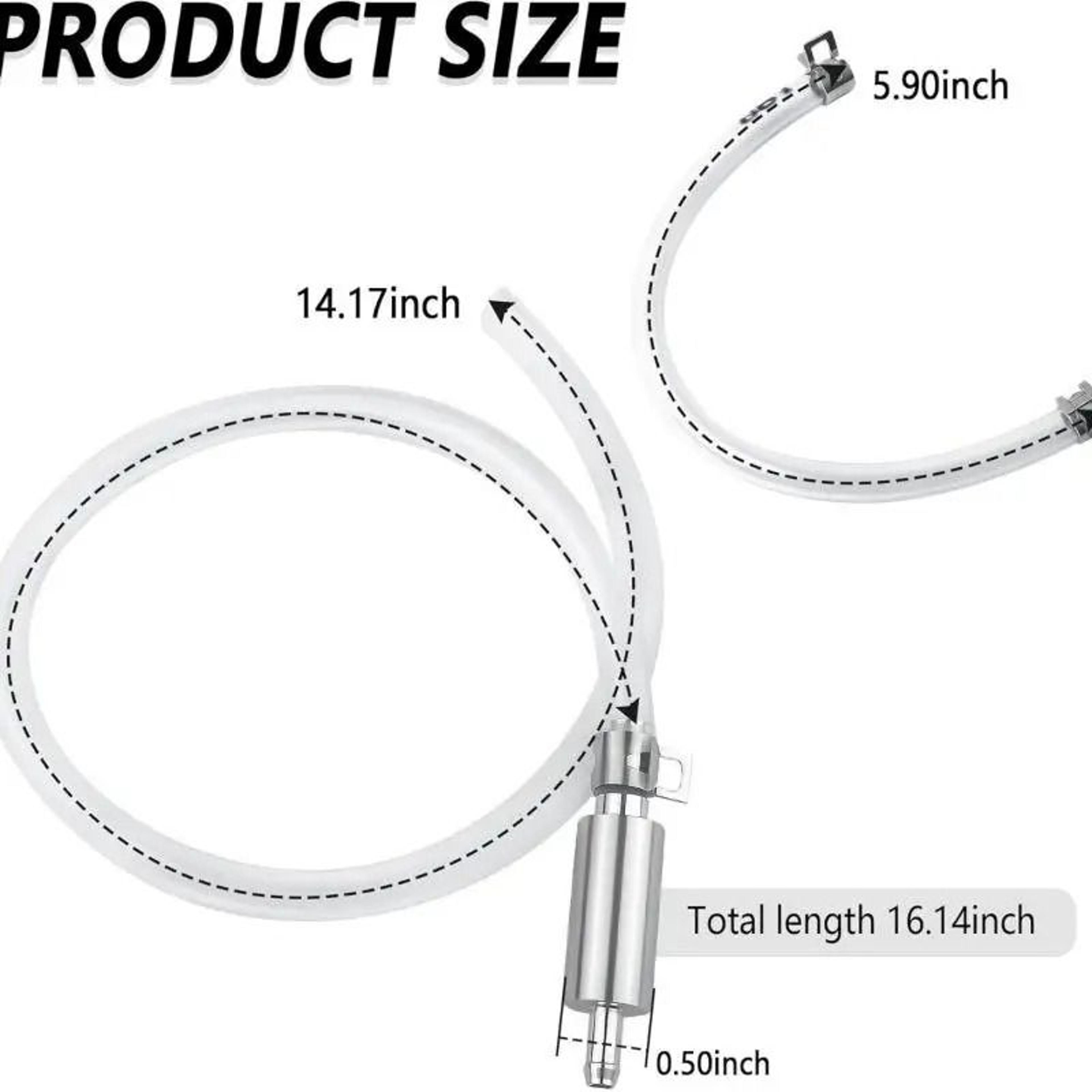 1 To 2 Pcs Motorcycle Brake Bleeder Hose Valve Tool 2