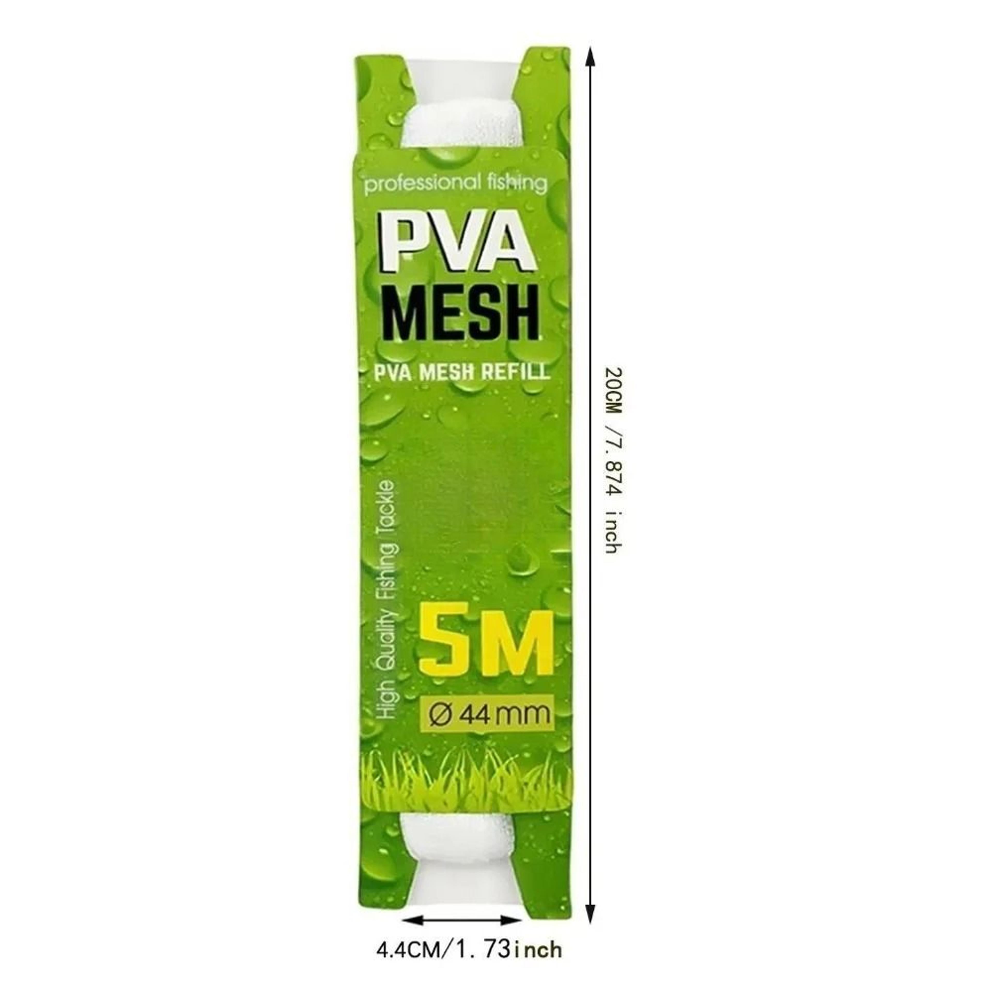 Water Soluble PVA Fishing Mesh Roll For Carp Bait Feeding And Casting 4