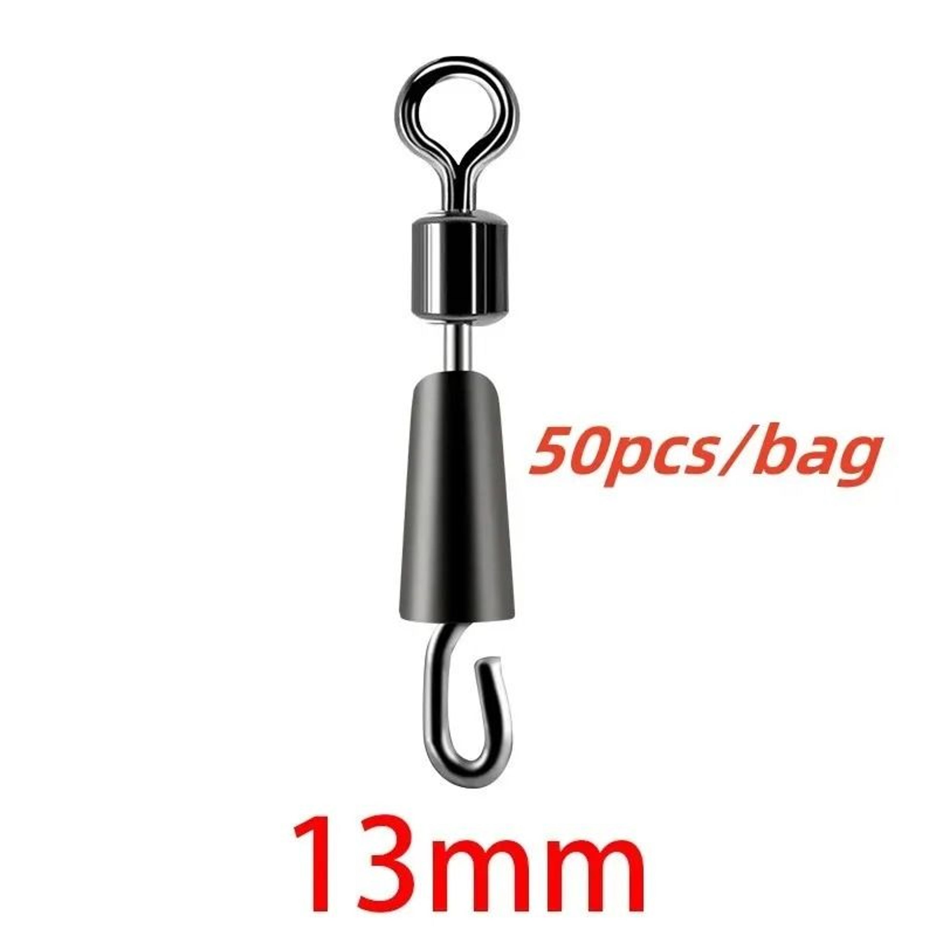 Heavy Duty Ball Bearing Fishing Swivels With Solid Rings For Smooth Rig Rotation 4
