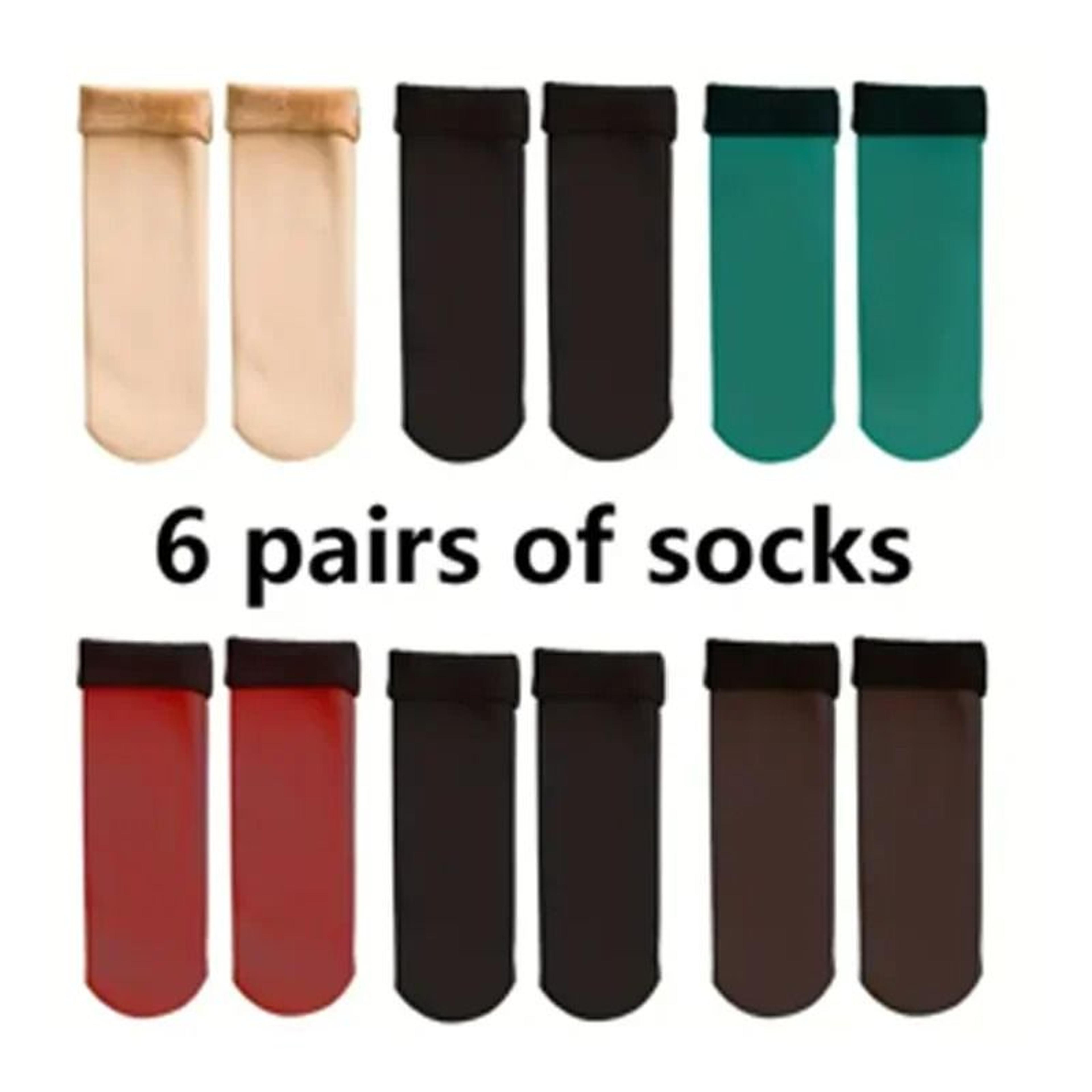 CozyStep Wool Blend Thermal Socks For Women 24