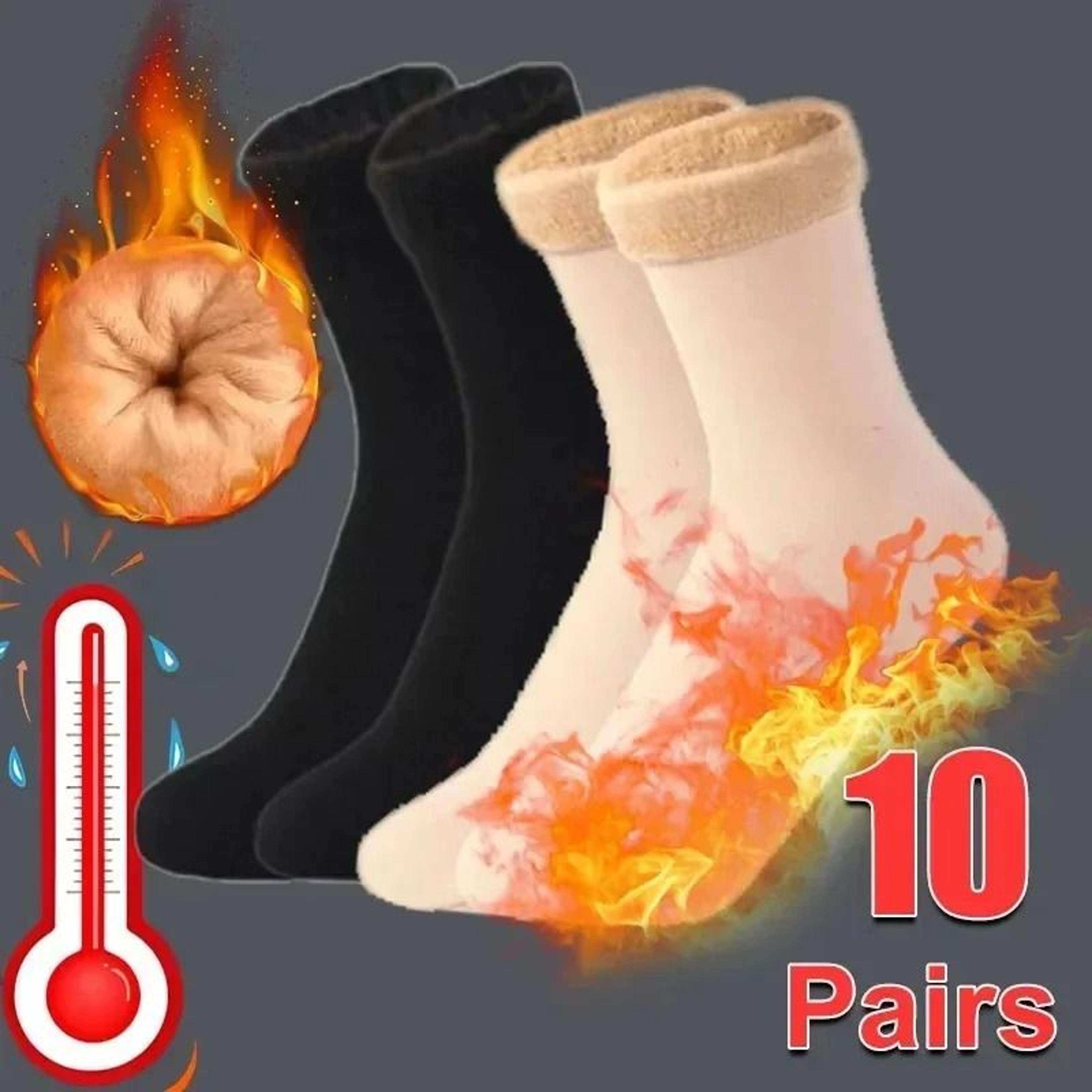CozyCloud Thermal Wool Blend Winter Socks 23