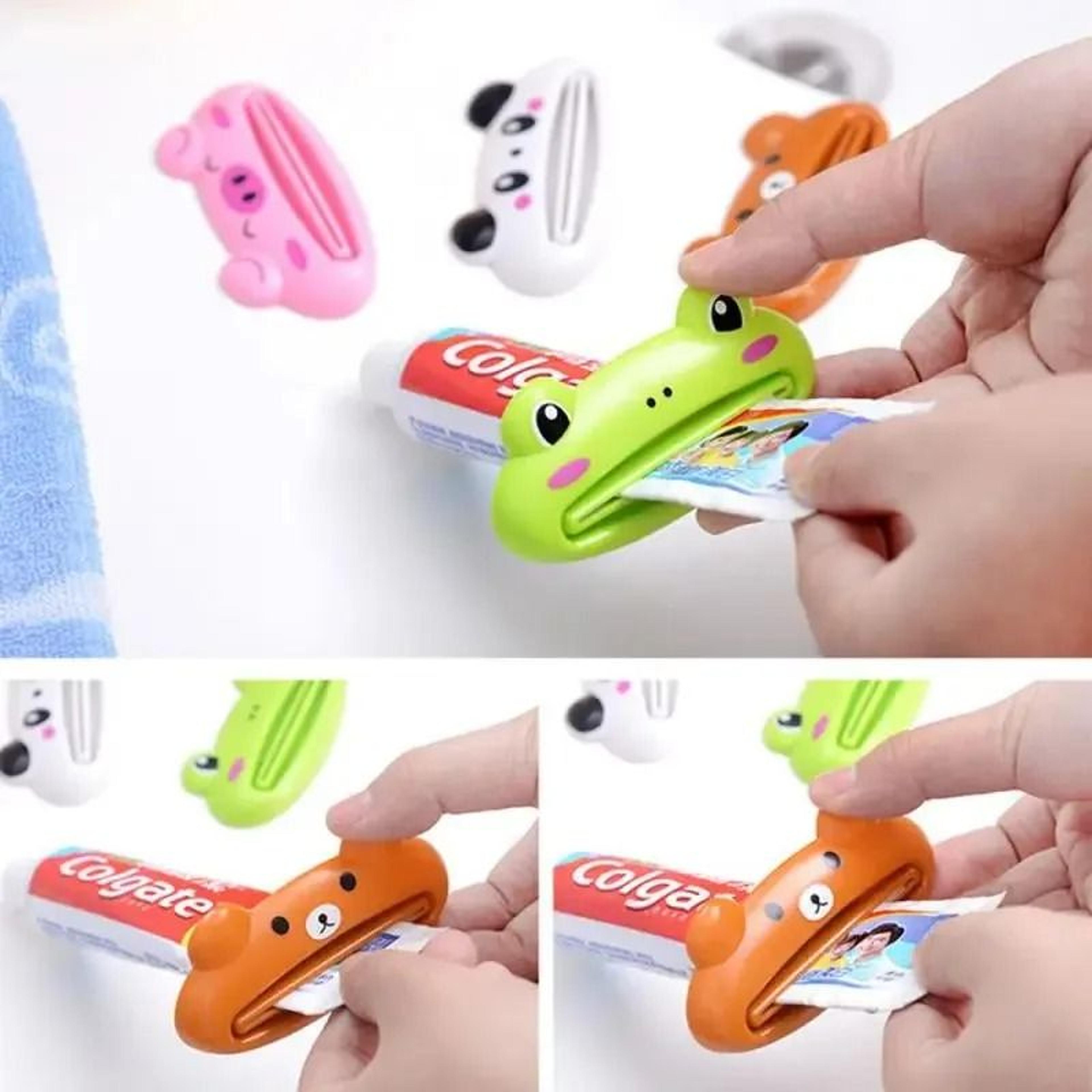 Cute Animal Toothpaste Tube Squeezer And Rolling Holder 24