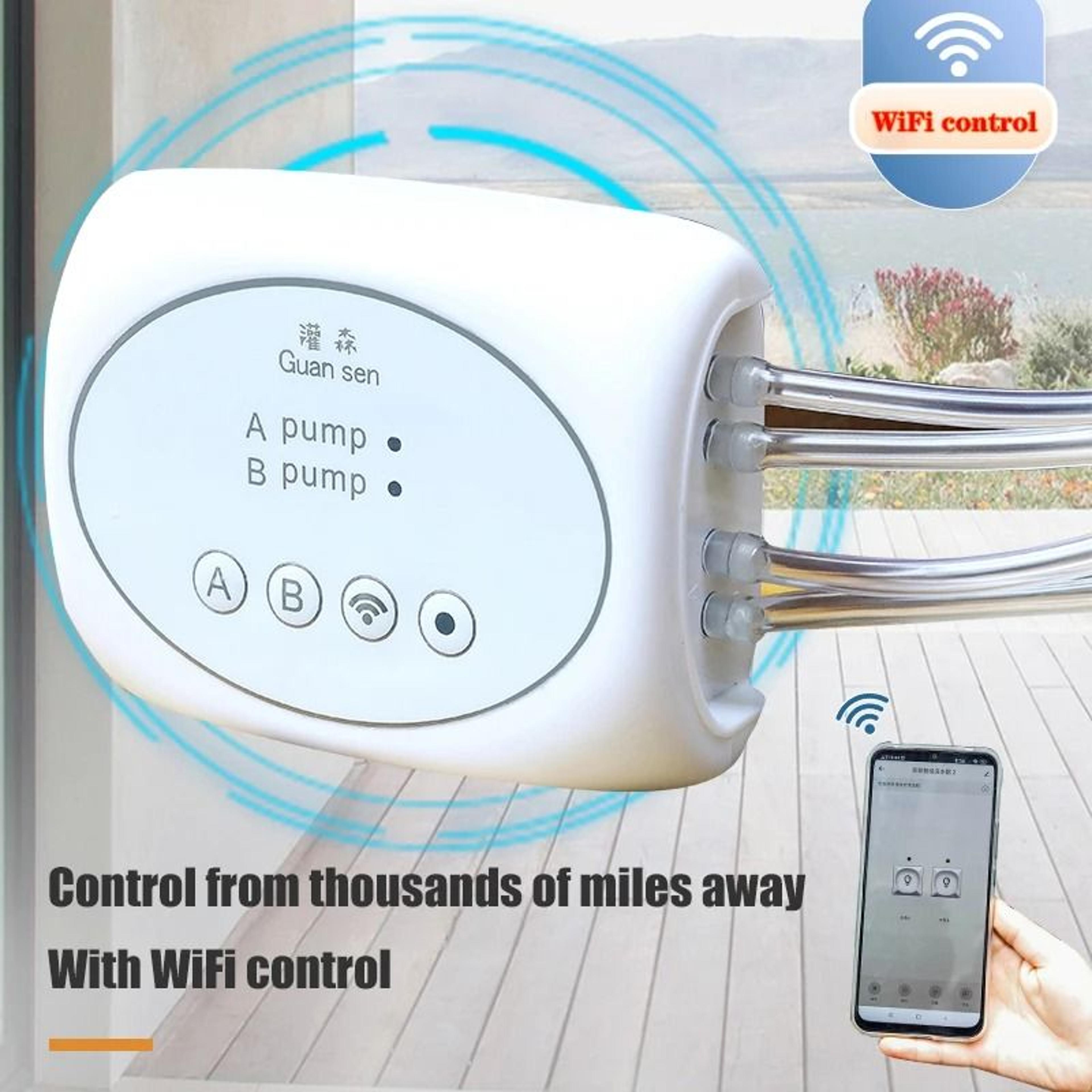Smart WiFi Garden Irrigation Controller For Automatic App Controlled Plant Watering Systems 9
