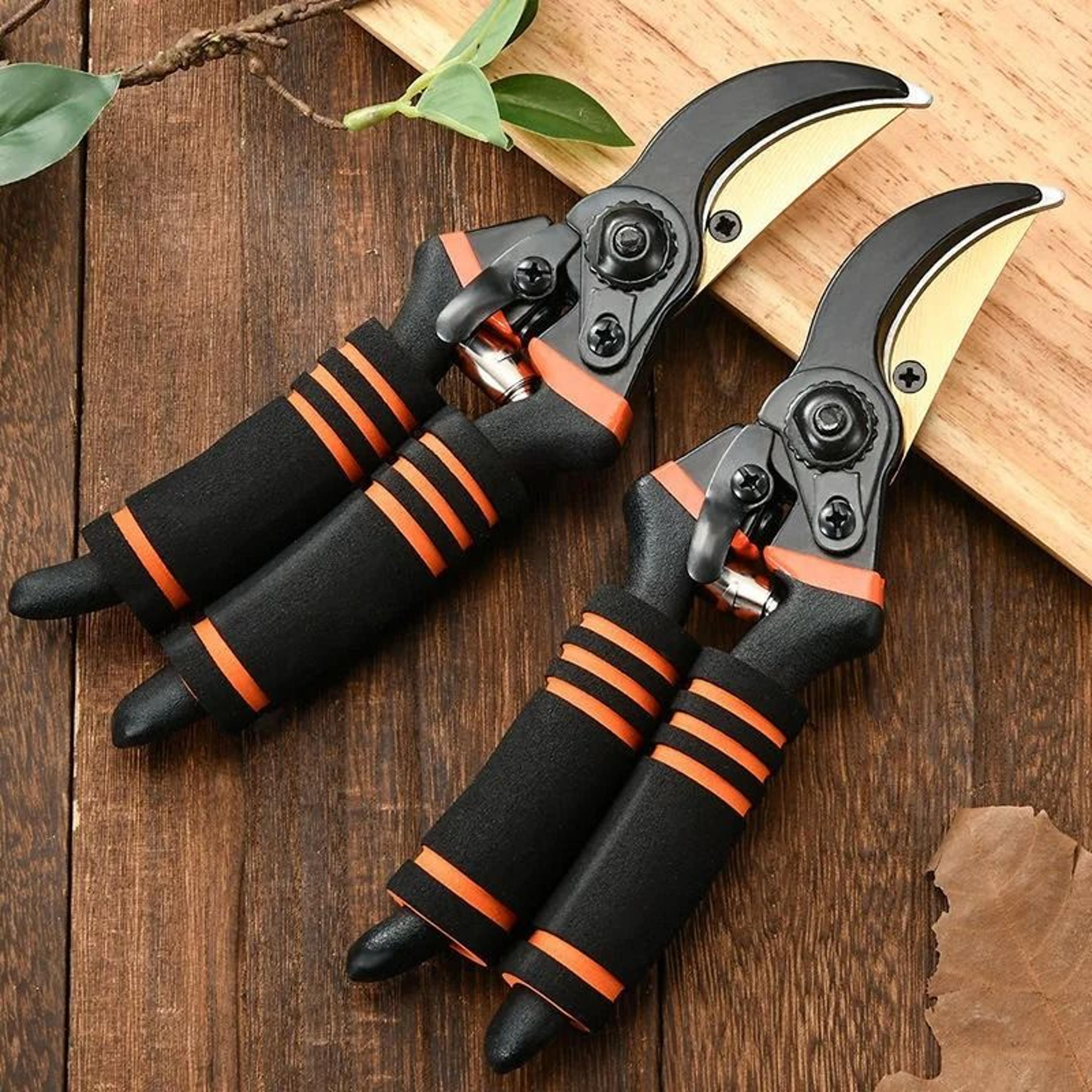 Labor Saving Heavy Duty Steel Pruning Shears 4