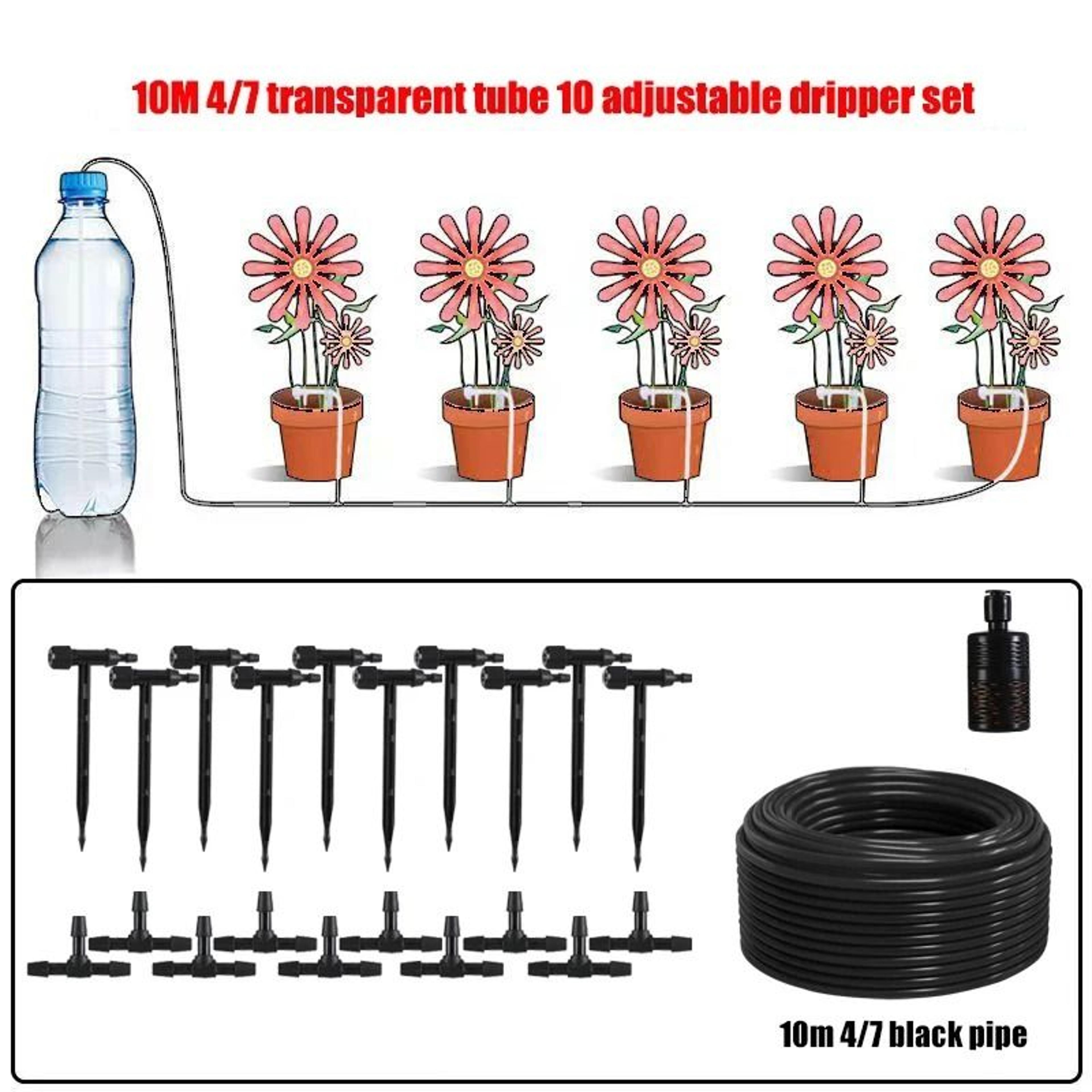 Adjustable Micro Drip Irrigation Kit For Potted Plants 3