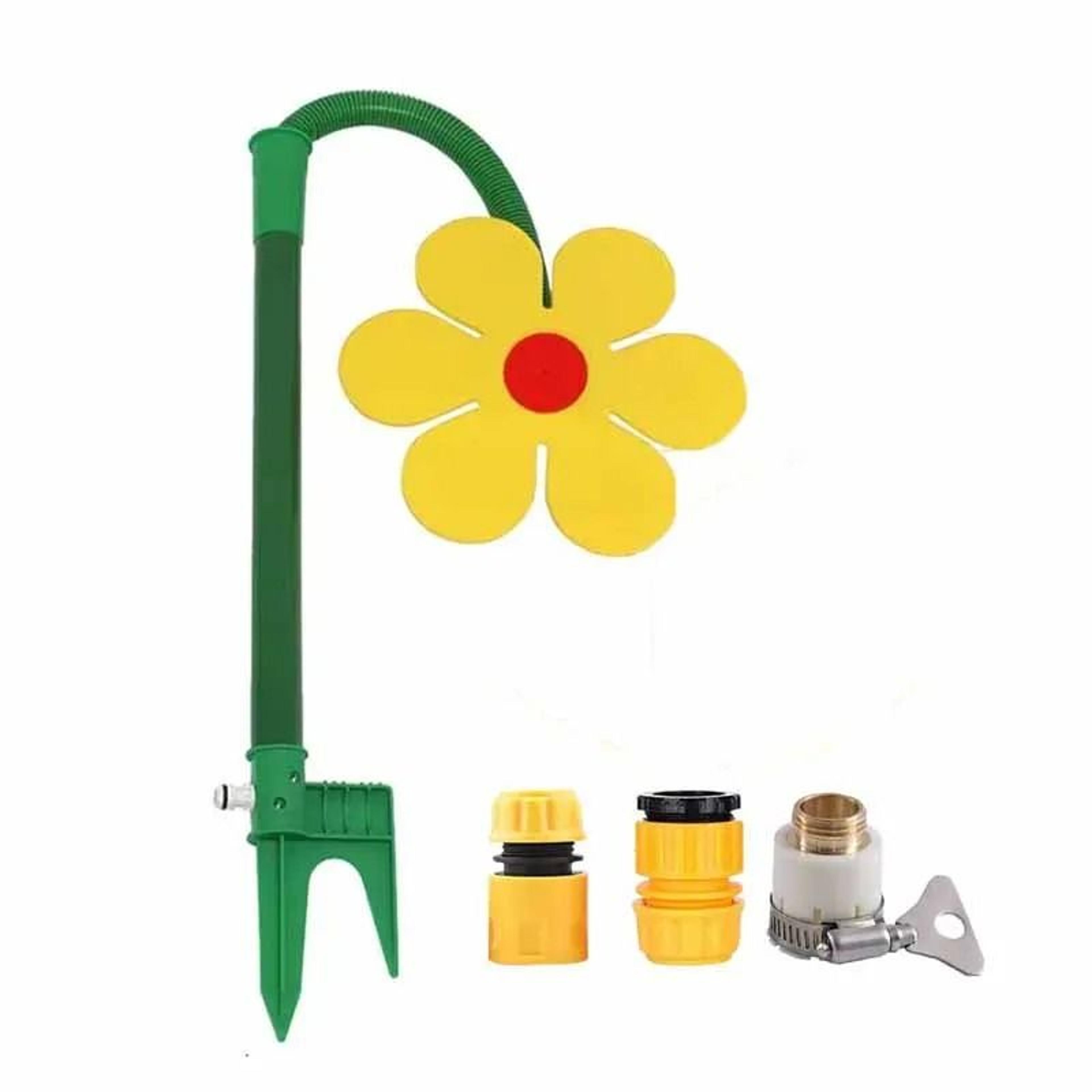 Flower Shape 720 Degree Rotating Lawn Sprinkler For Garden Yard Watering Fun 2