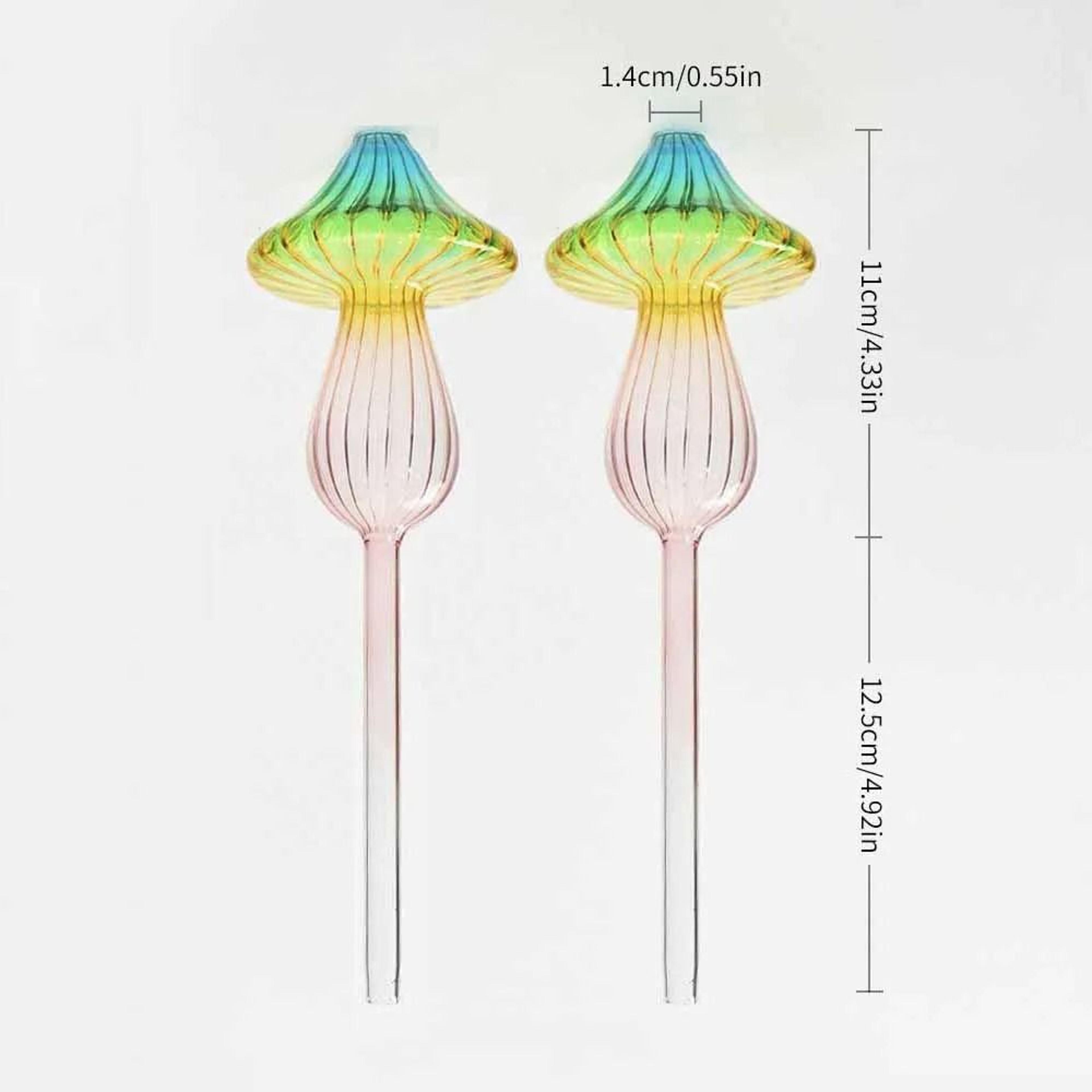 Decorative Glass Self Watering Bulbs For Indoor Outdoor Potted Flower Plants Care 2