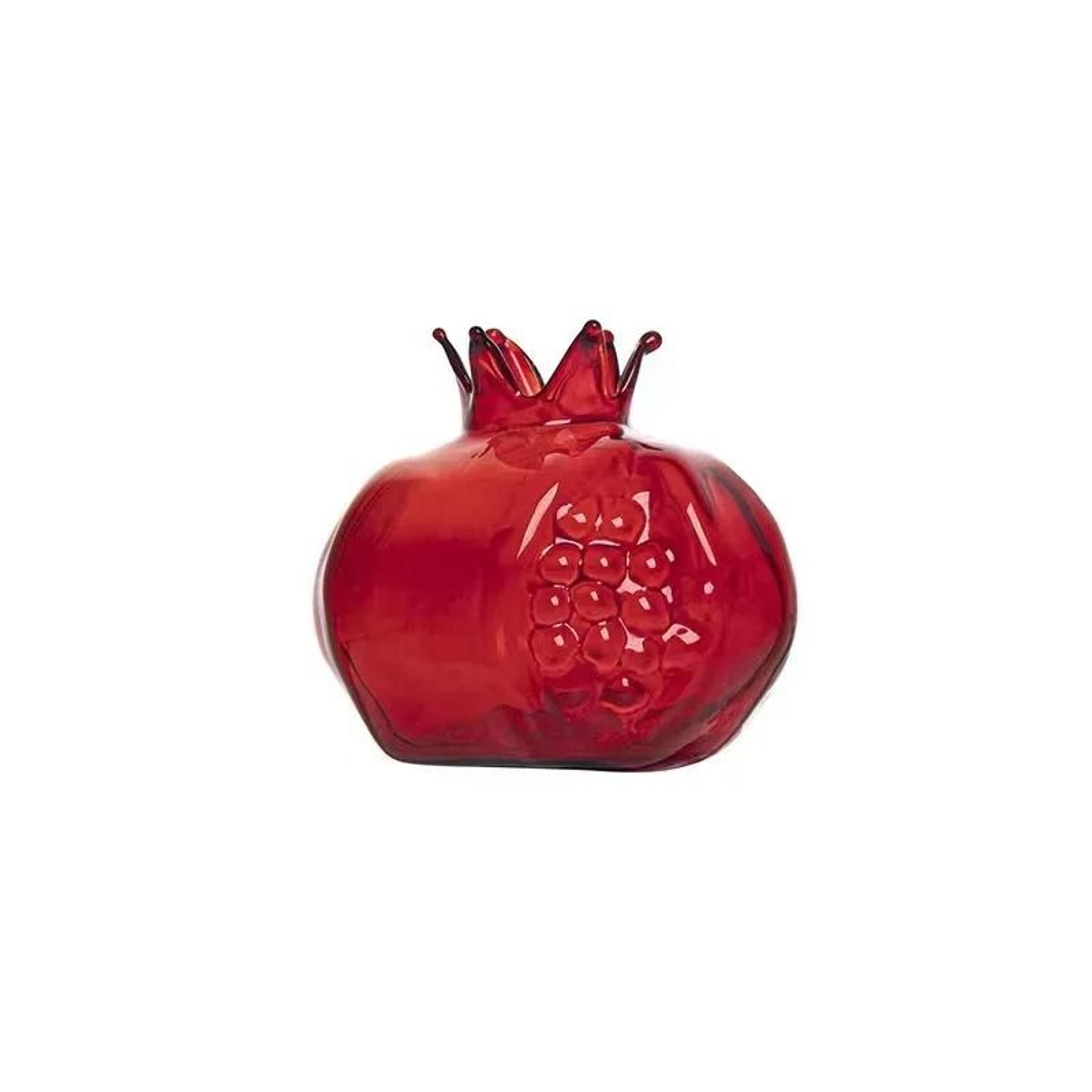Creative Pomegranate Glass Hydroponic Vase For Flowers Plants Desktop Home Art Decor 1