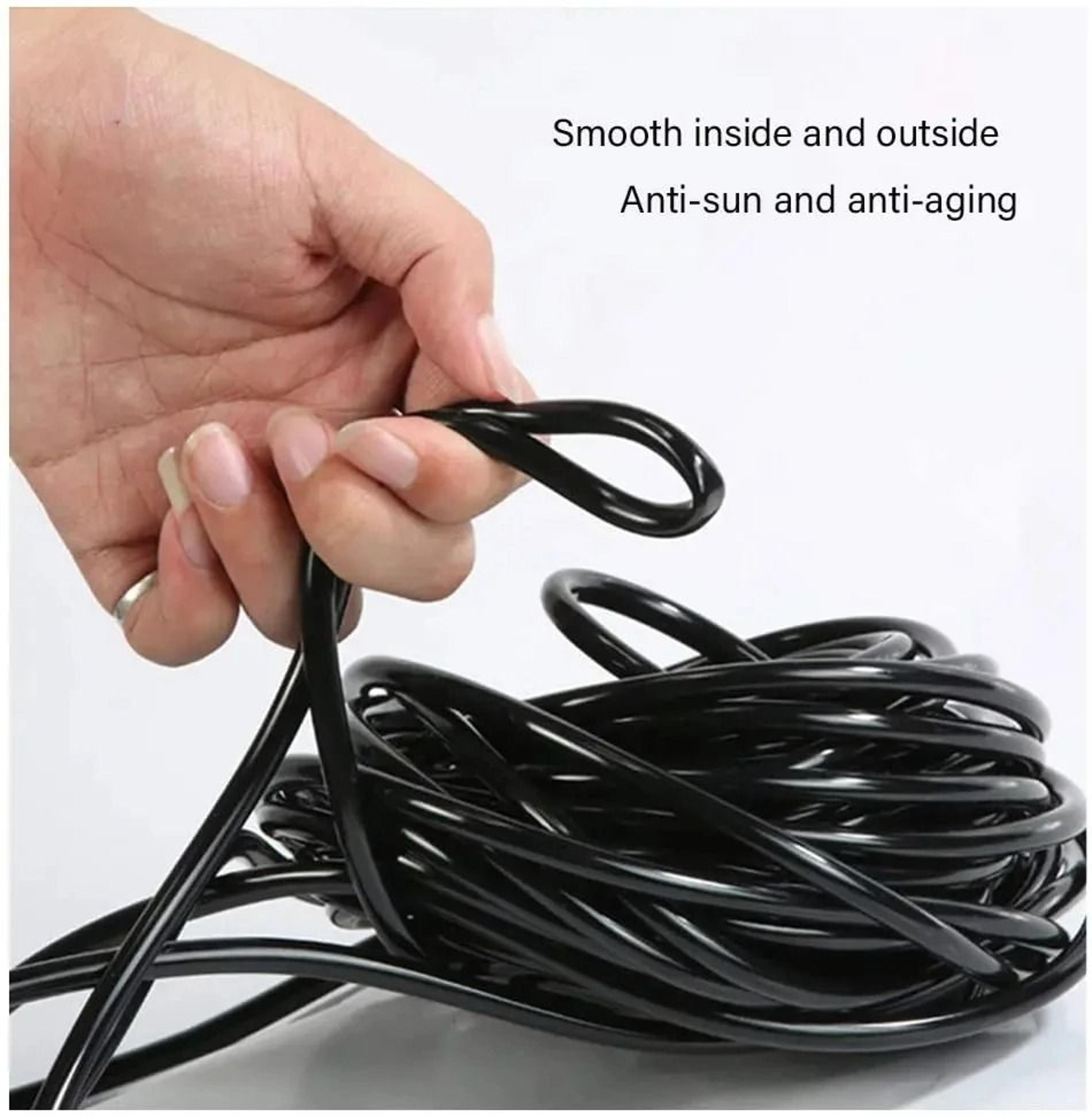 Flexible PVC Micro Drip Irrigation Tubing For Garden Plants Lawn And Greenhouse 1