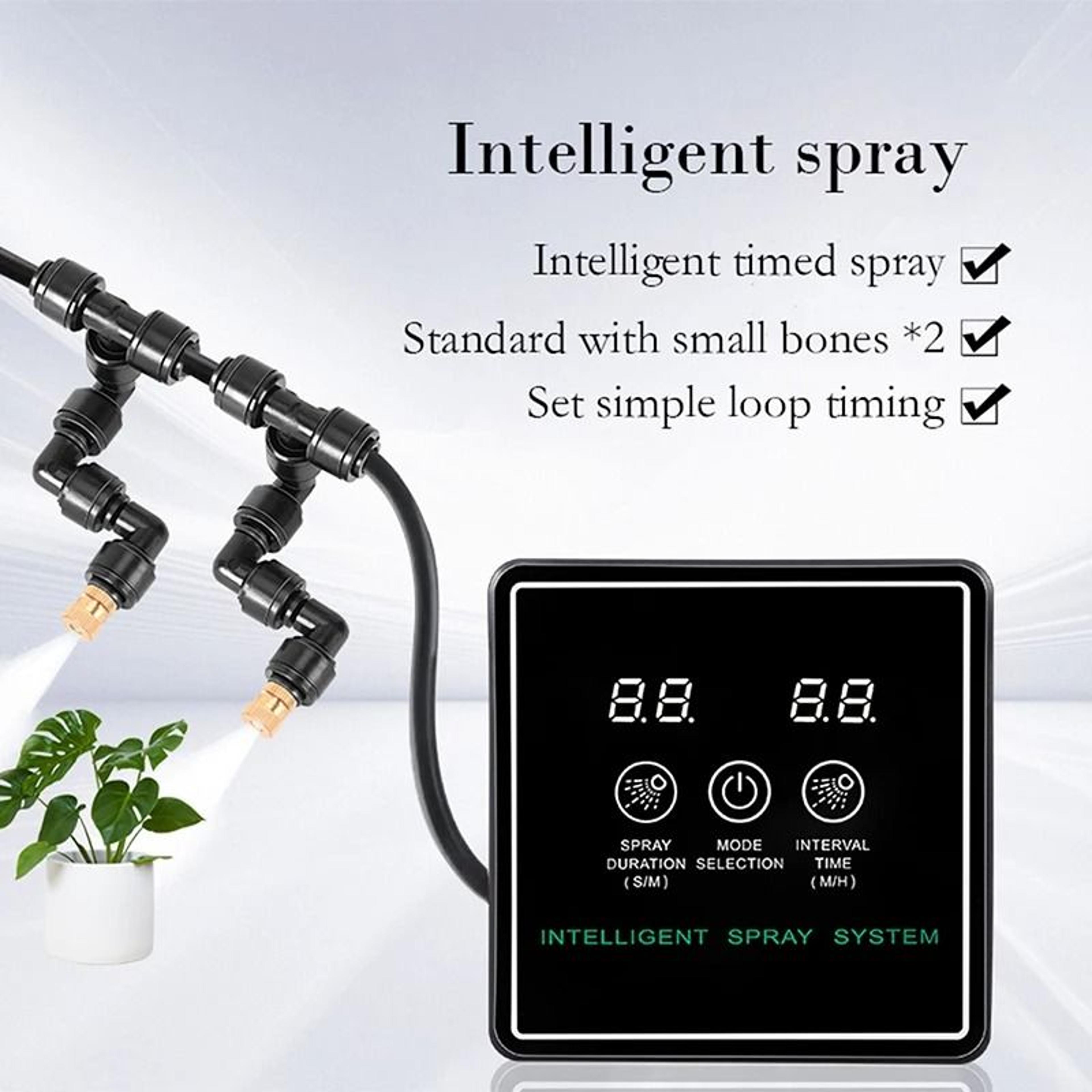 Smart Touch Screen Automatic Terrarium Misting System With Timer And Adjustable Nozzles 0
