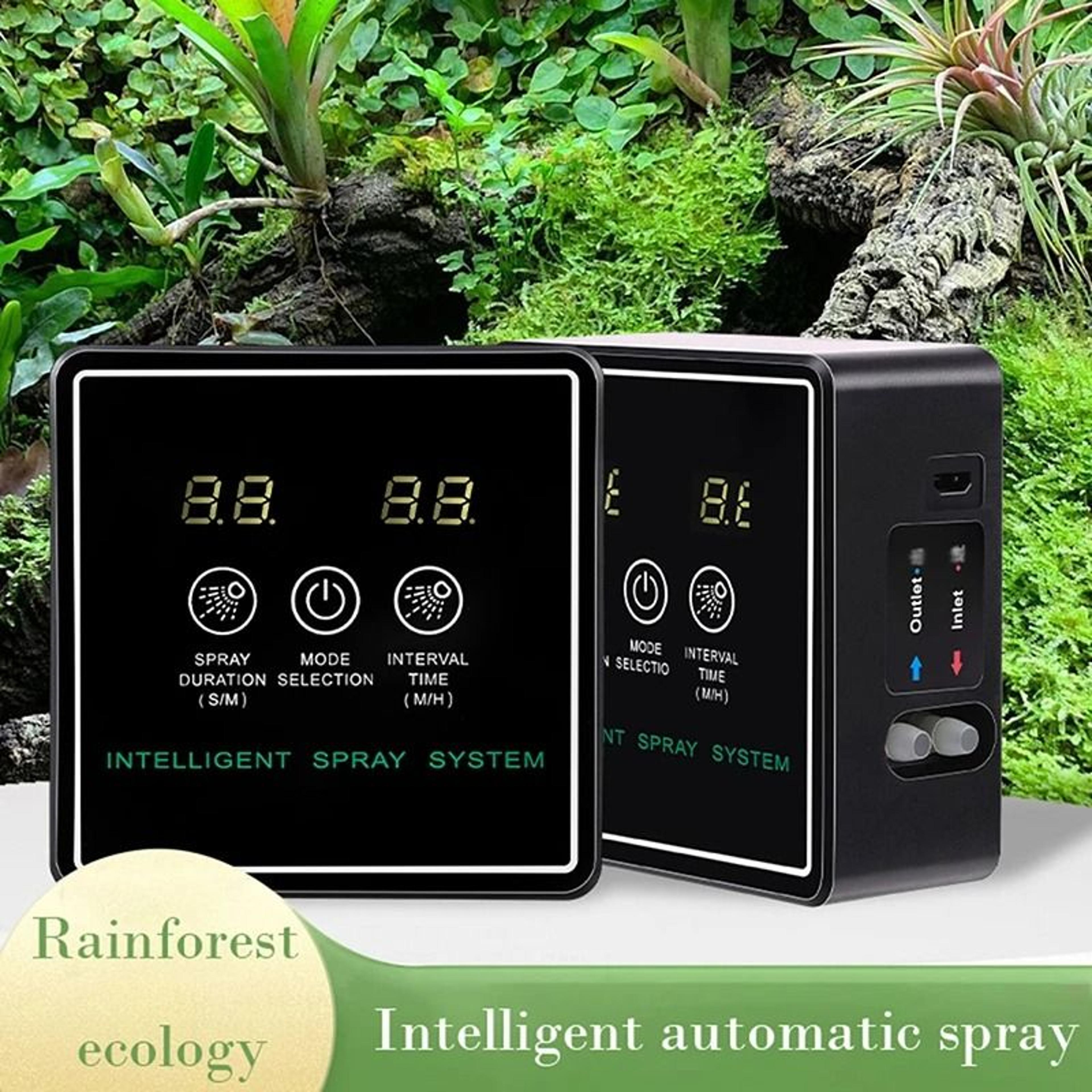 Smart Touch Screen Automatic Terrarium Misting System With Timer And Adjustable Nozzles 7