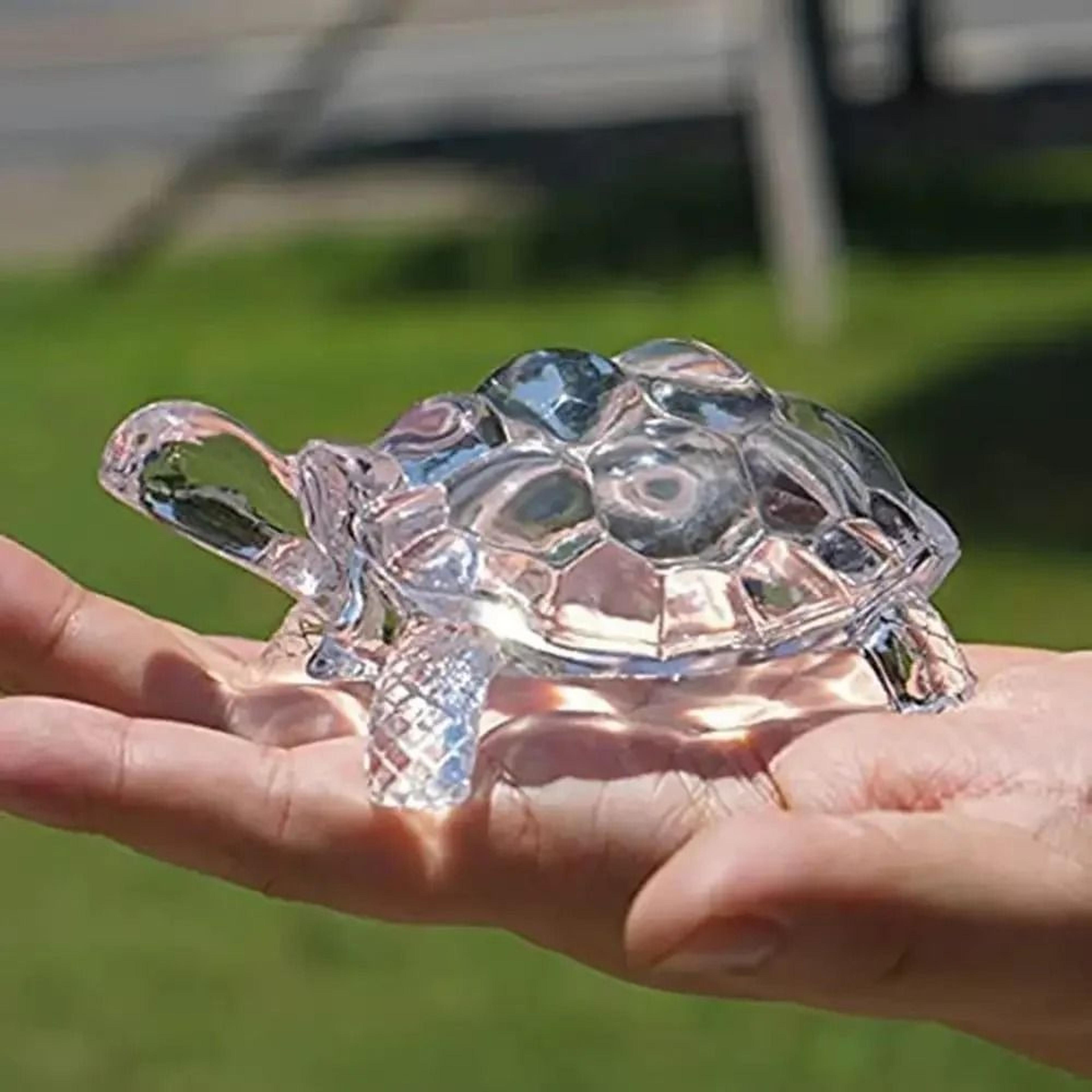 Crystal Turtle Figurine For Aquarium Home Office Desk And Feng Shui Decor 4