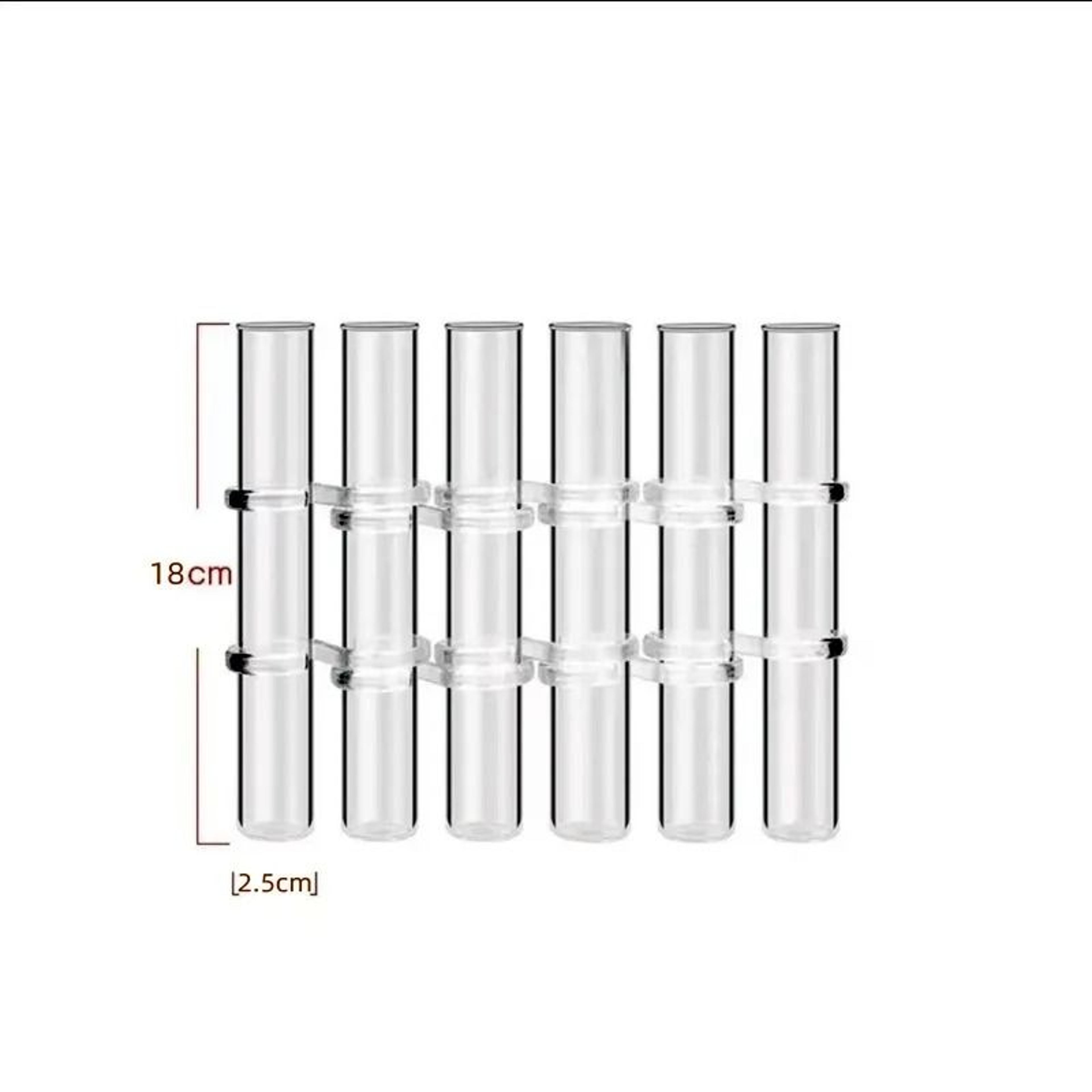 Stackable Glass Test Tube Vase And Plant Propagation Holder 2