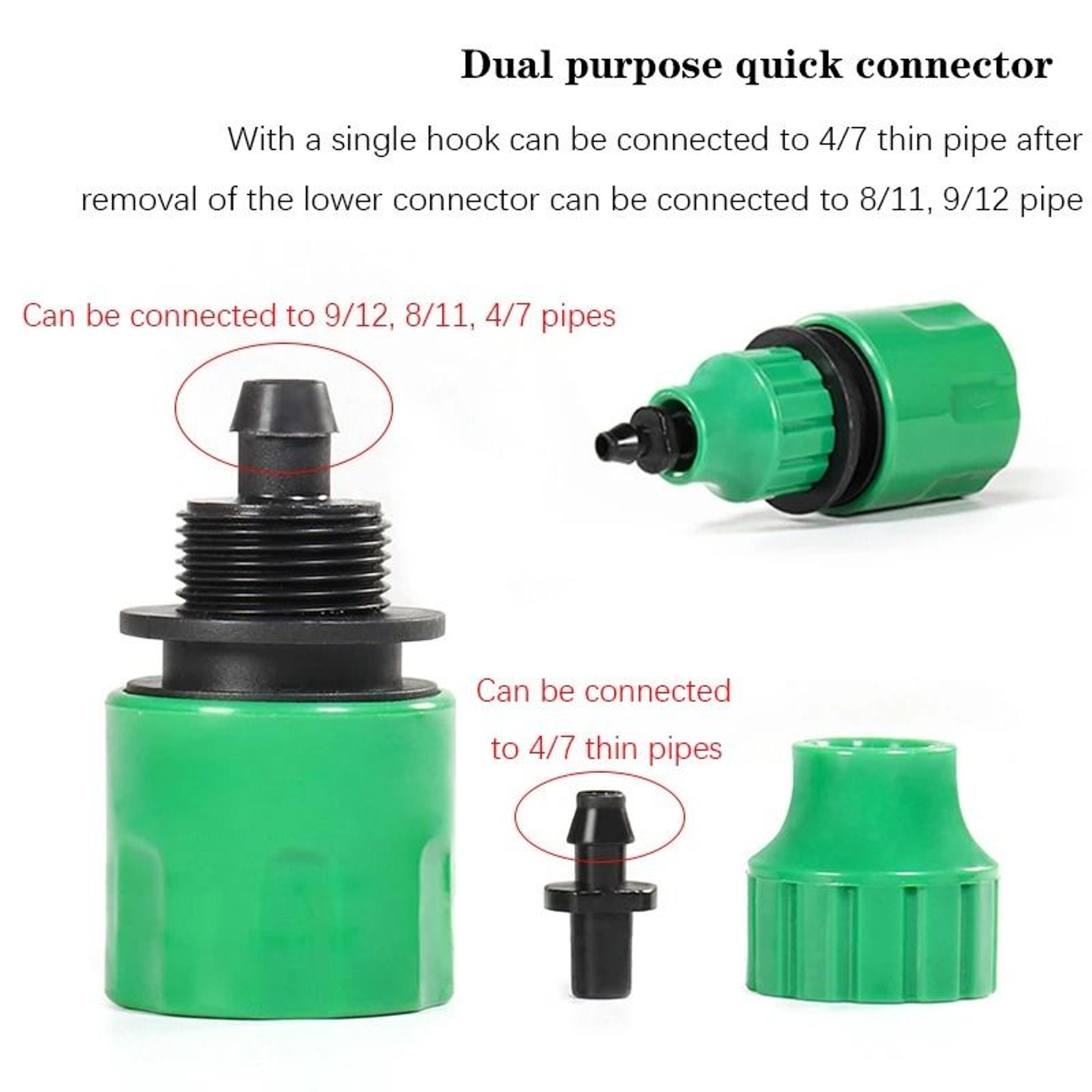Adjustable Garden Misting Irrigation Kit For Efficient Watering And Outdoor Cooling System 10