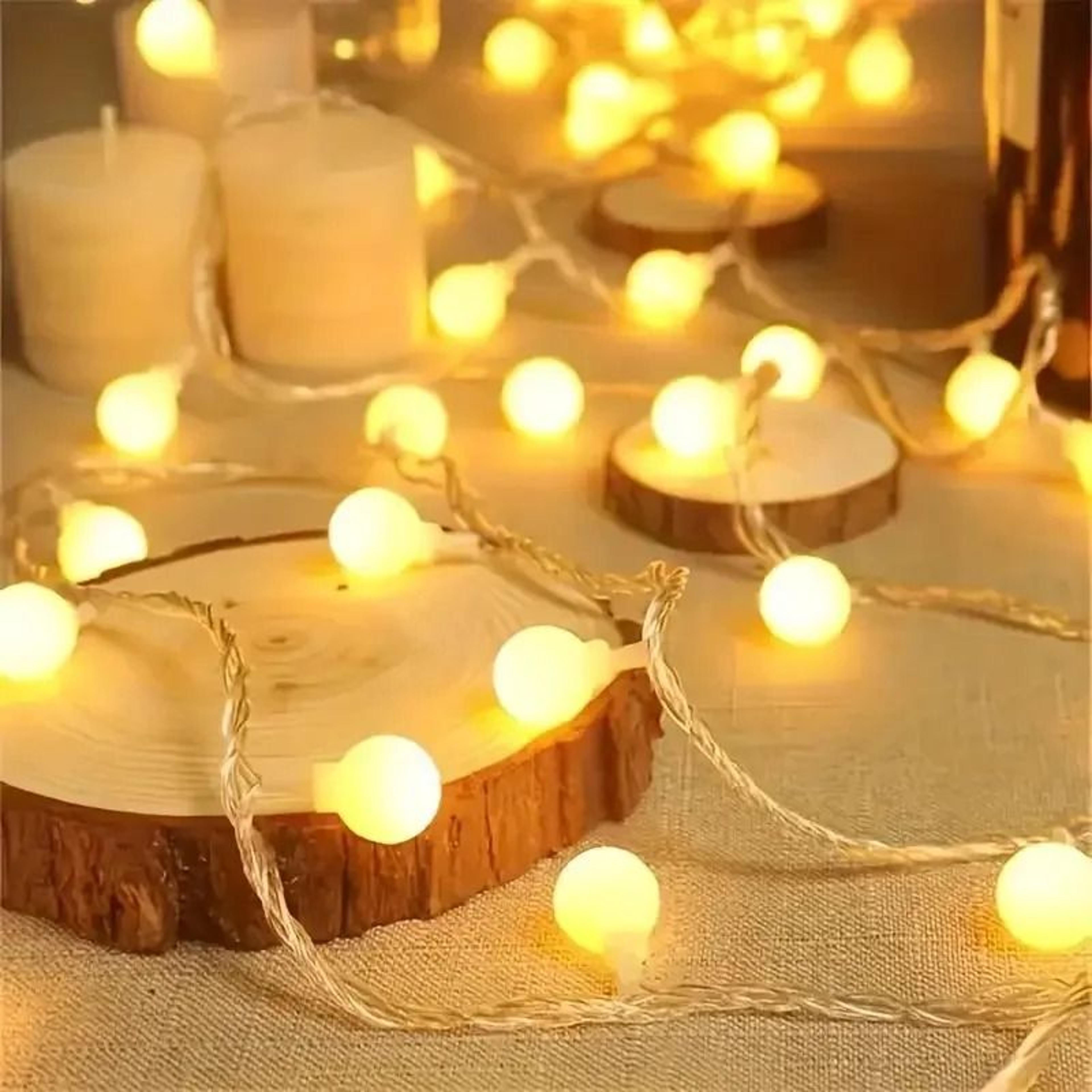 Solar Powered Waterproof LED String Lights 1