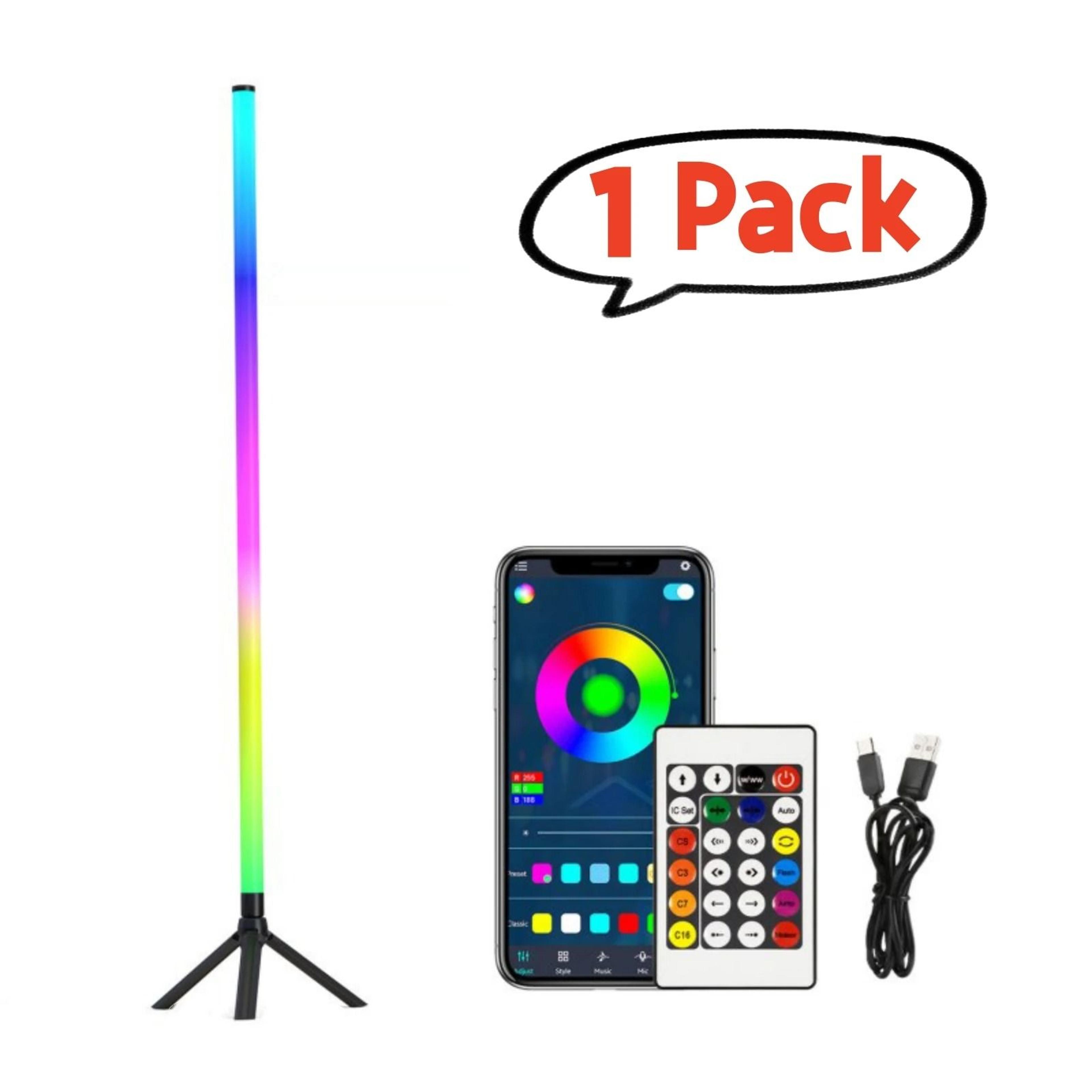 Smart RGBIC 360 Degree Corner Floor Lamp 1