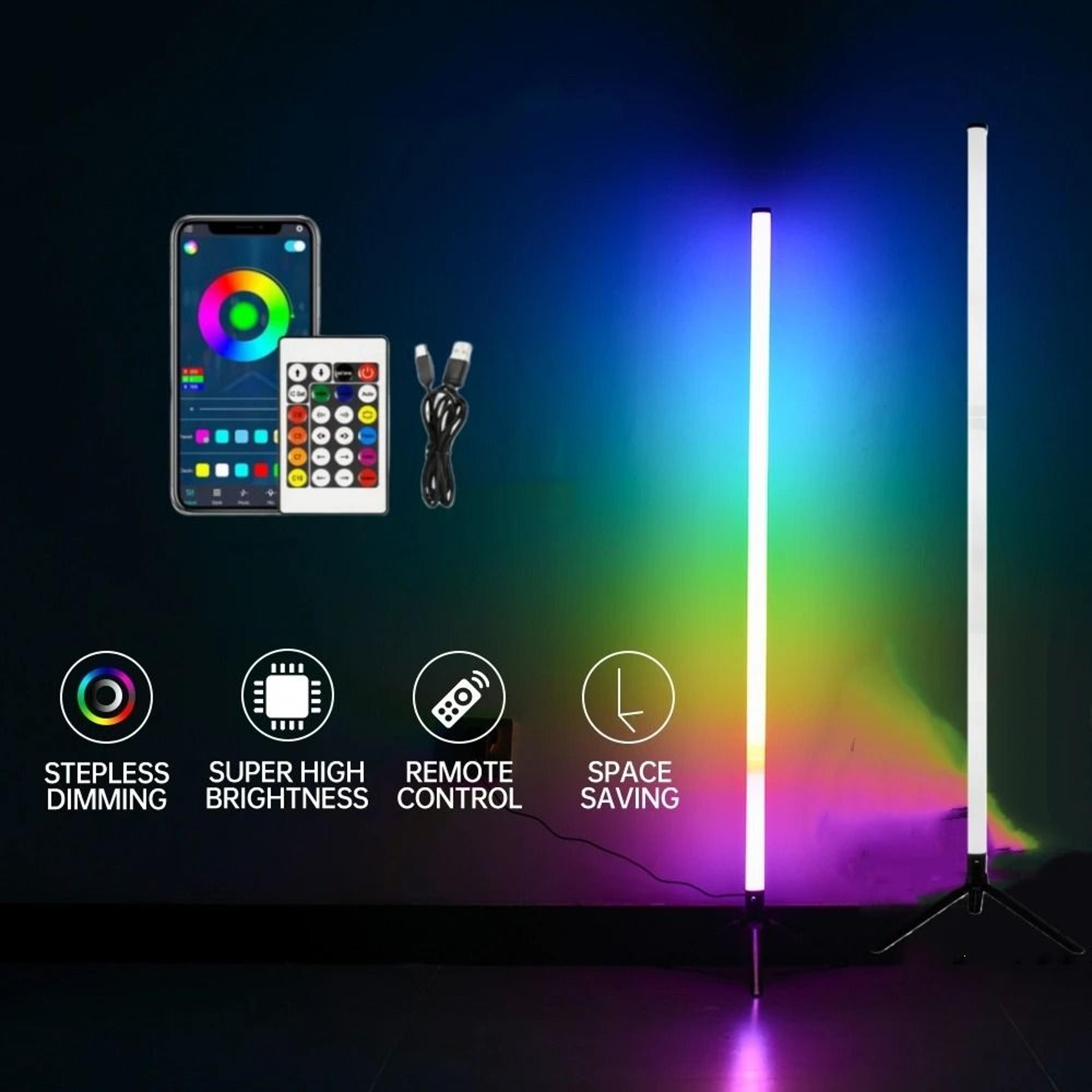 Smart RGBIC 360 Degree Corner Floor Lamp 7