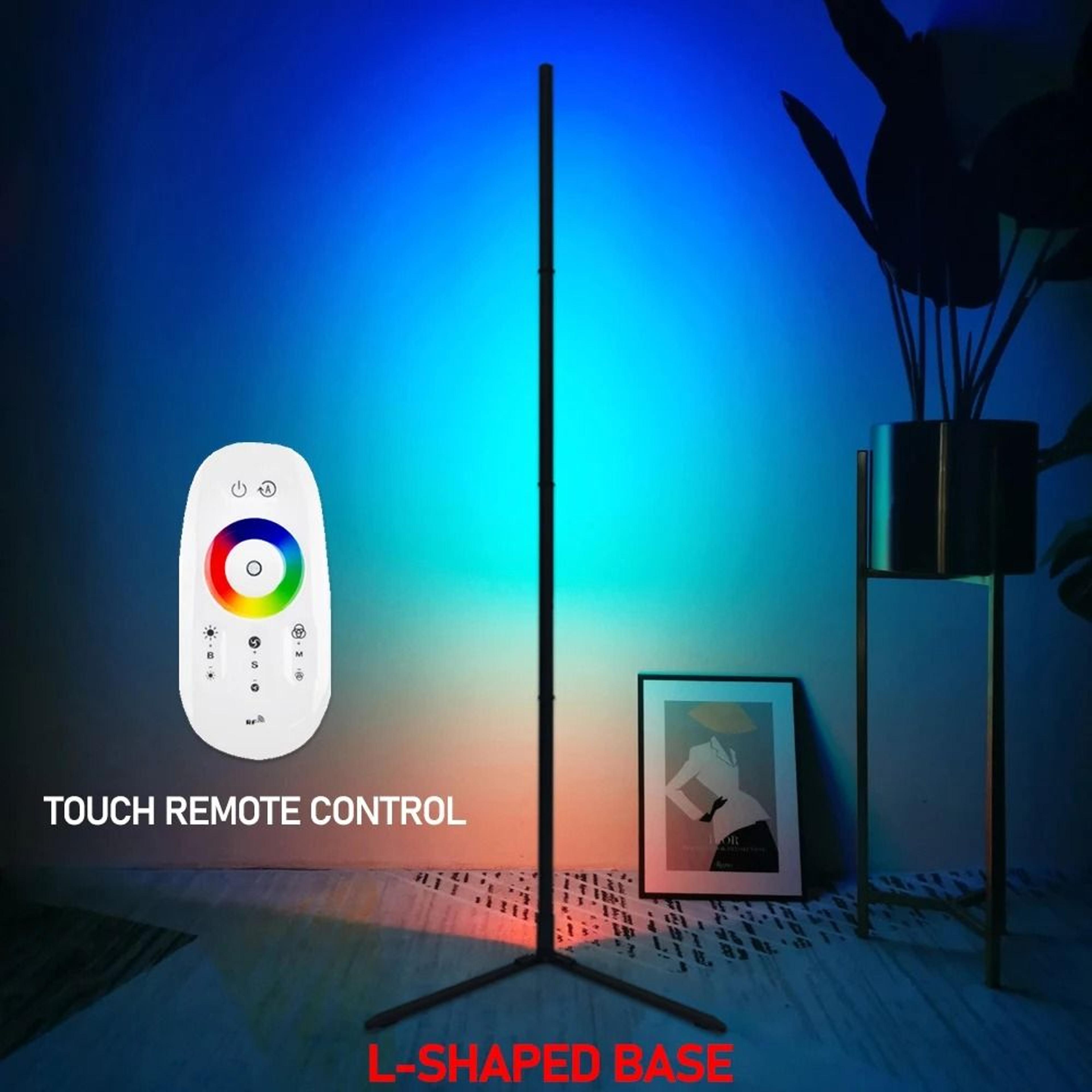 Smart RGBIC Floor Lamp With Tuya App Remote And Music Sync 1