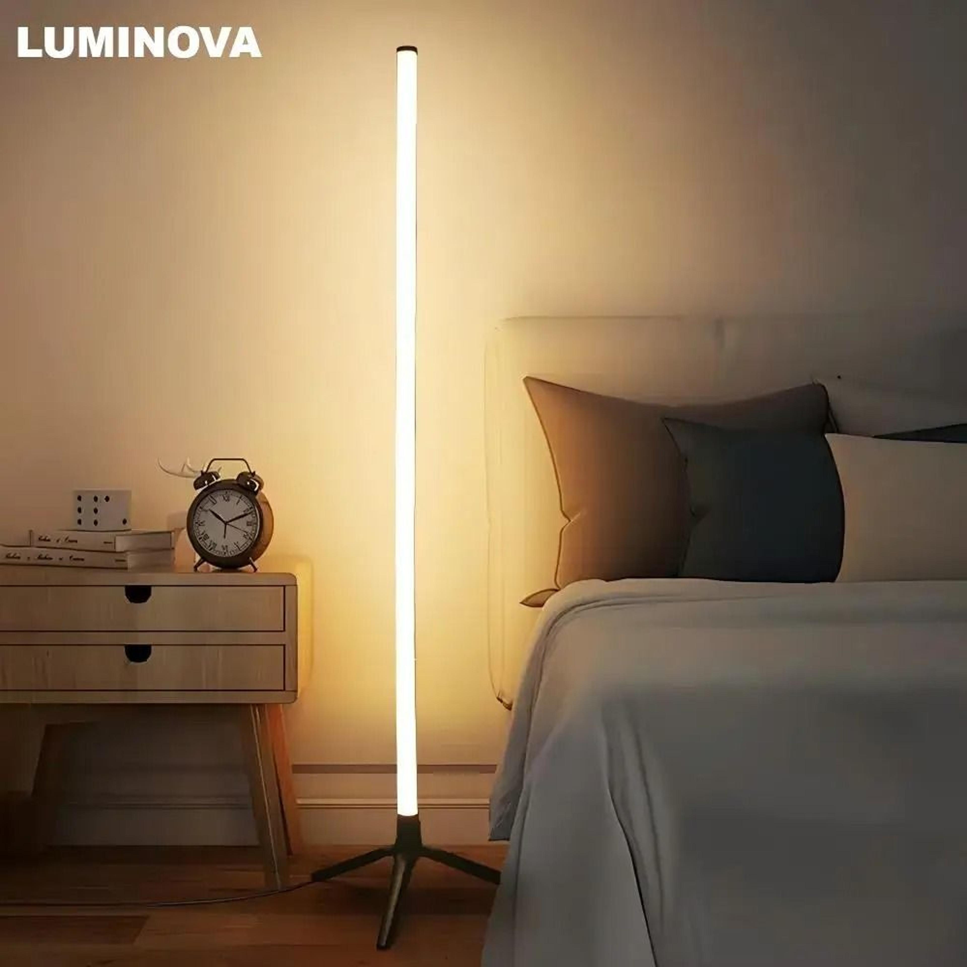 Smart RGB Corner Floor Lamp With App Remote And Music Sync 7