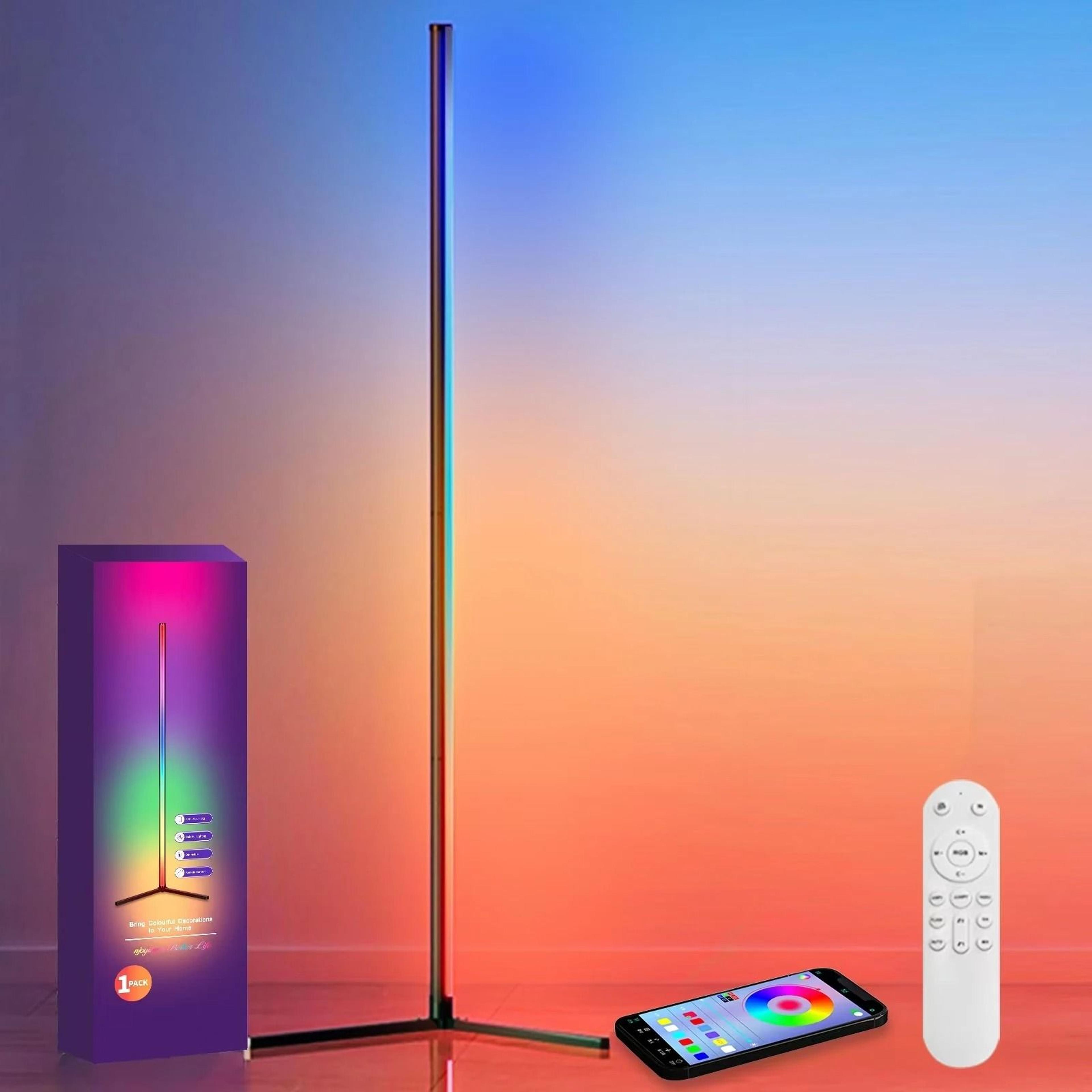 LumiSync Smart RGB Corner Floor Lamp 2