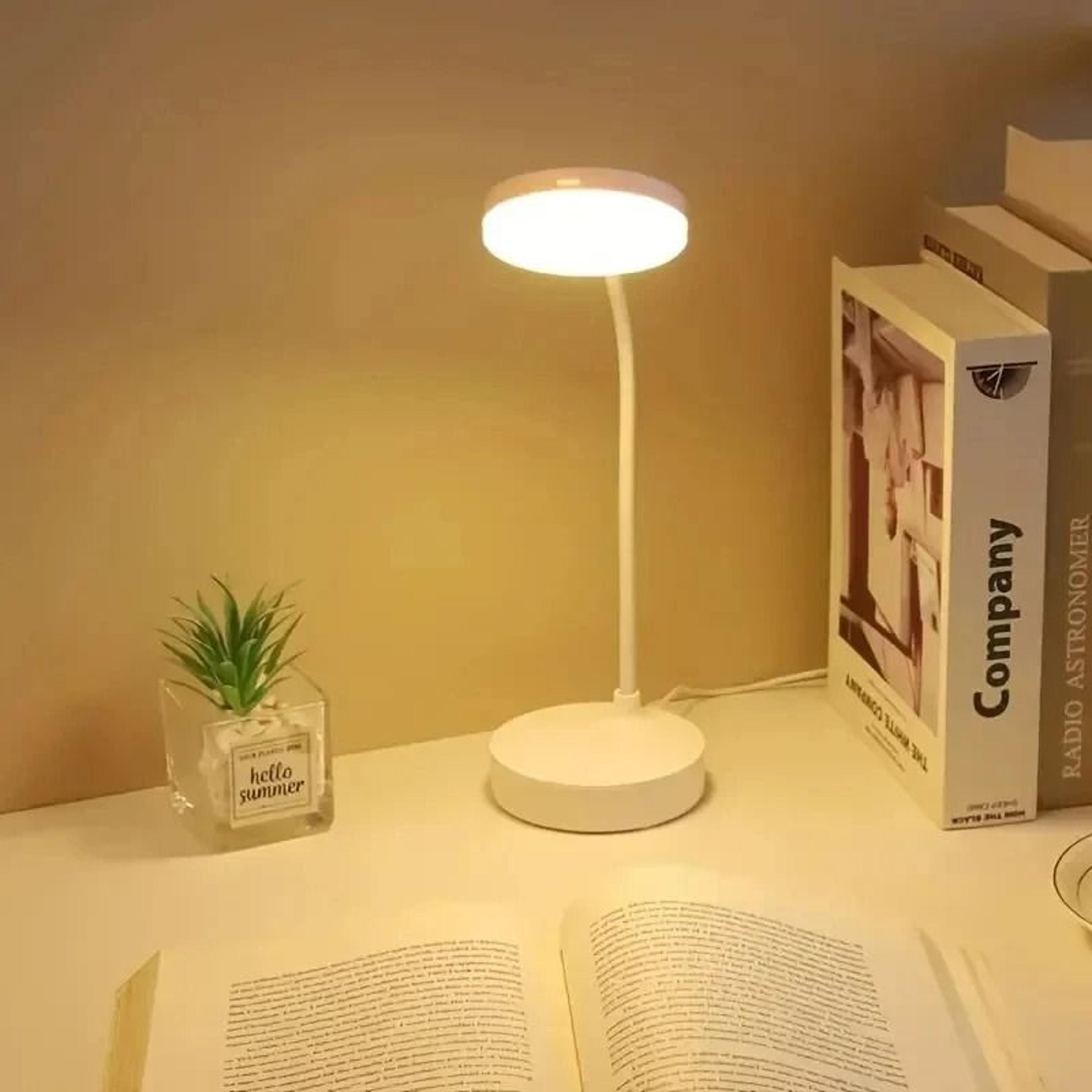 LumiGlow Three Level Dimmable Touch LED Desk Lamp For Bedroom Study 3