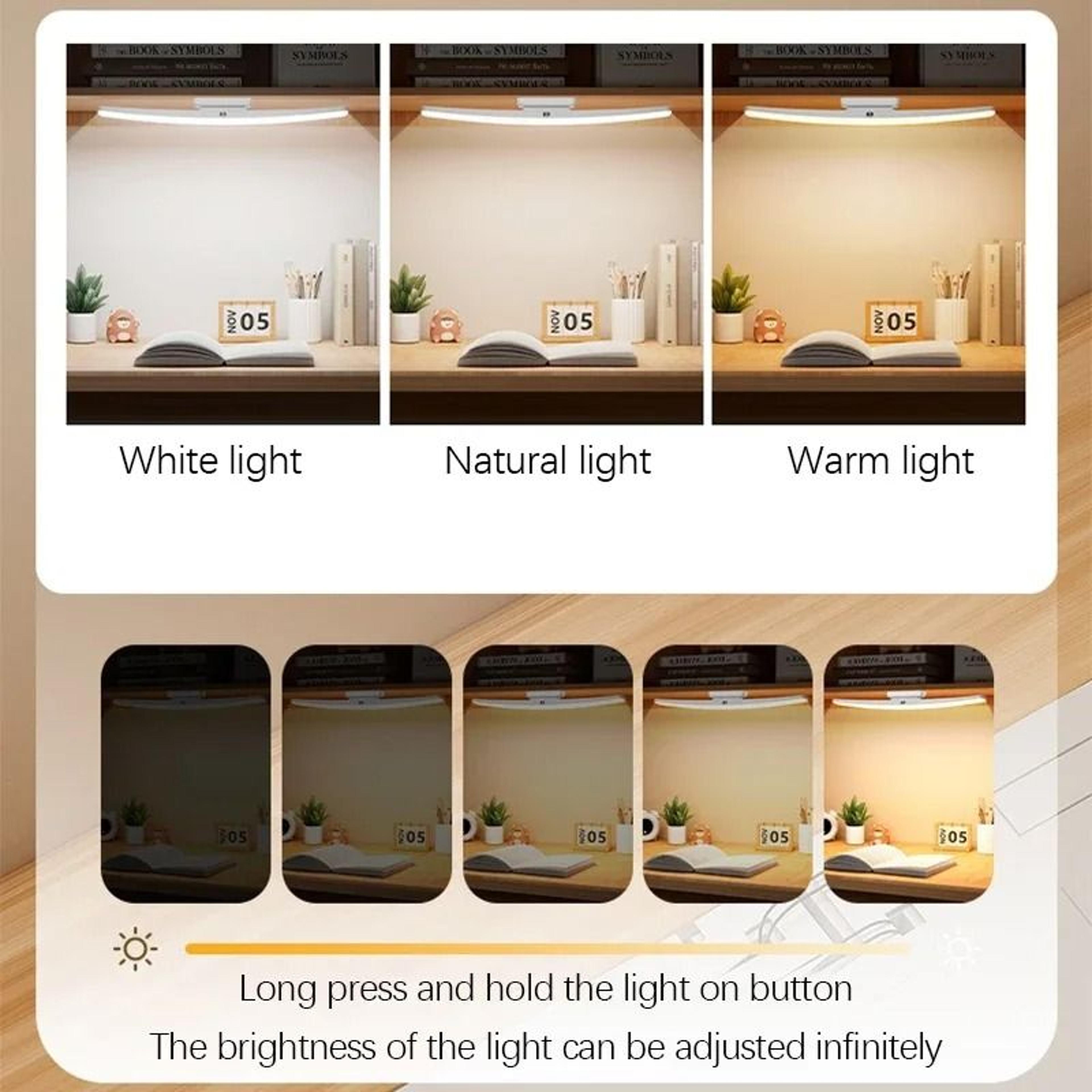 Rechargeable Magnetic Desk Lamp With Stepless Dimming For Flexible Everyday Lighting 4