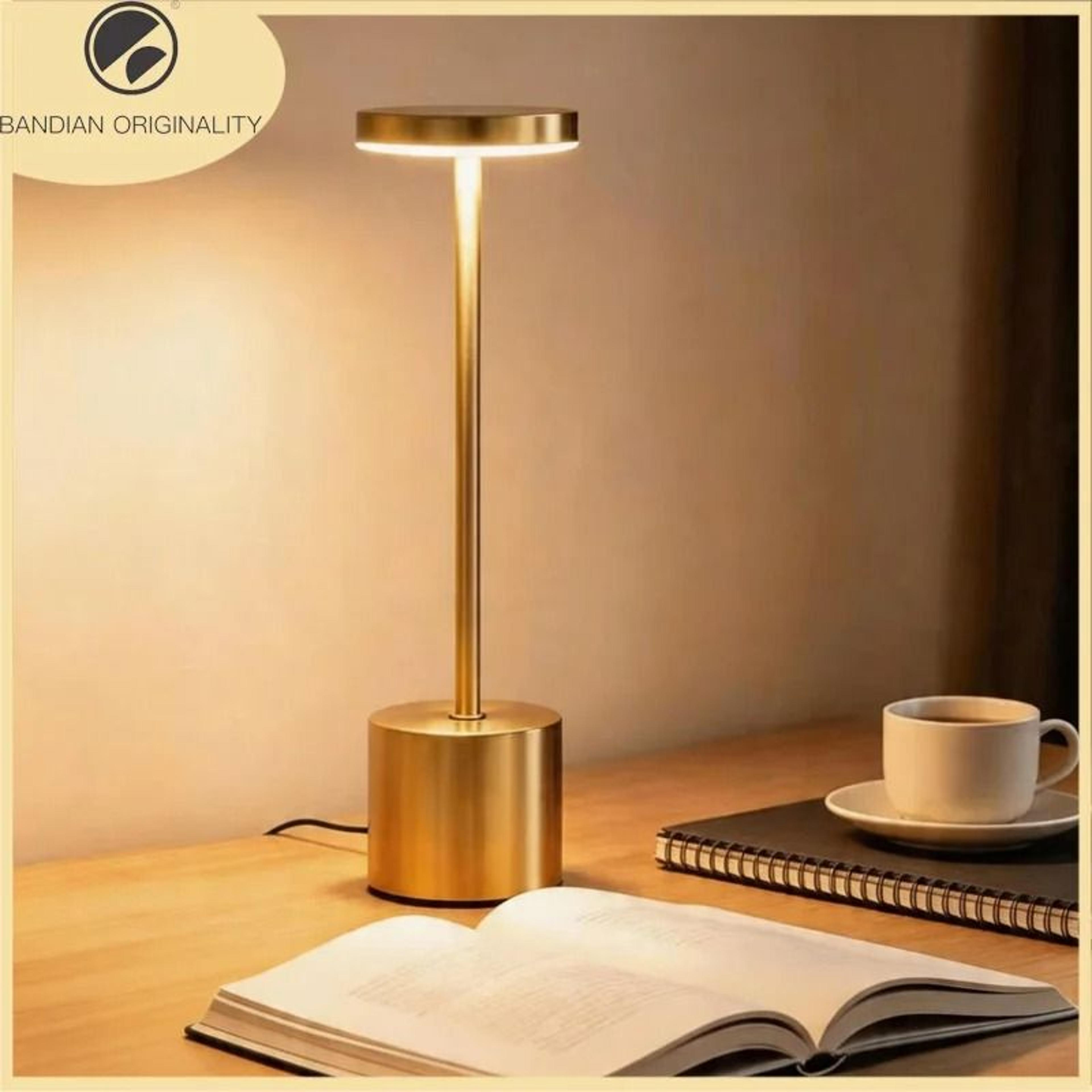 Rechargeable Touch Table Lamp With Warm Dimmable Light For Cozy Spaces 9