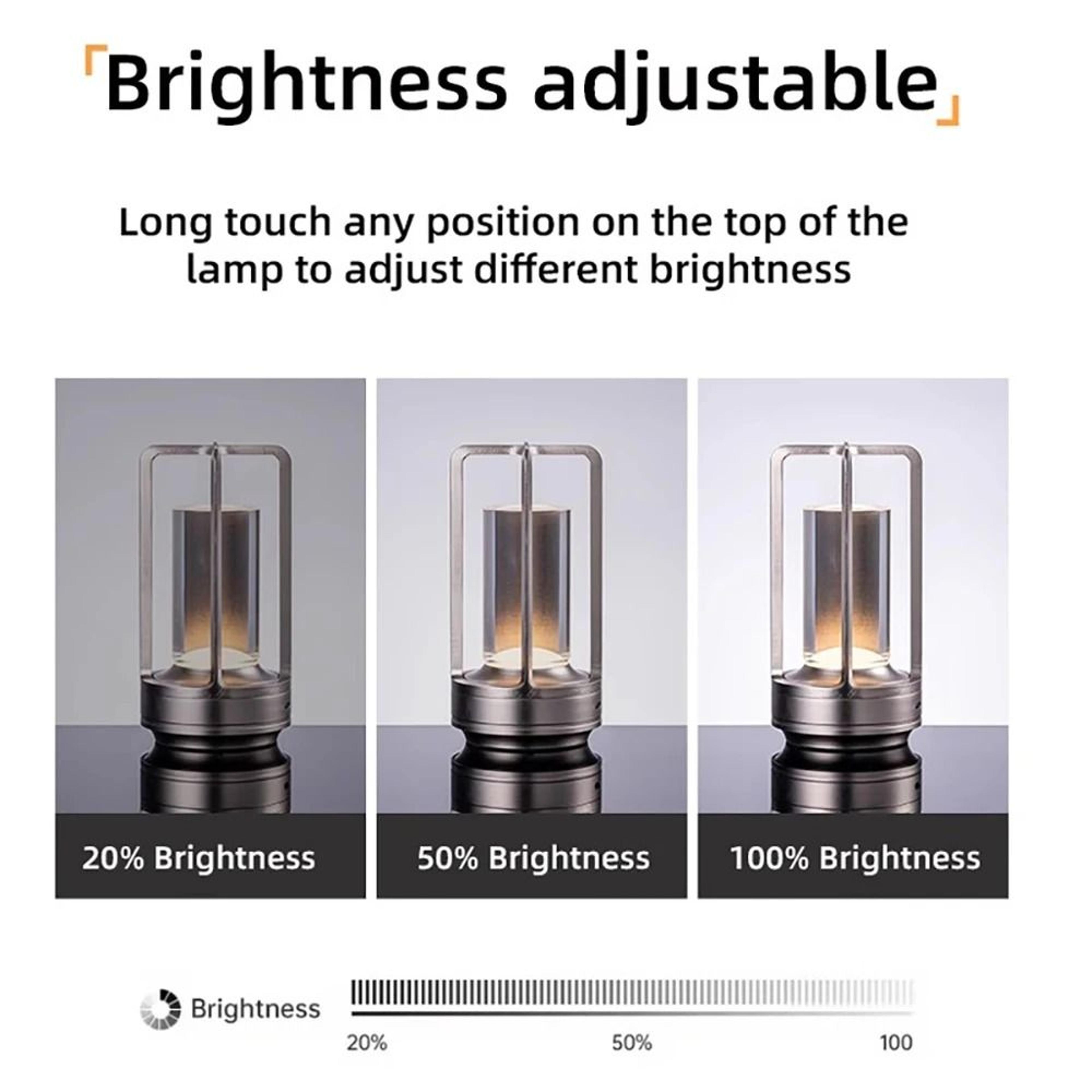 Rechargeable Touch Table Lamp With Dimmable Light For Cozy Everyday Spaces 6