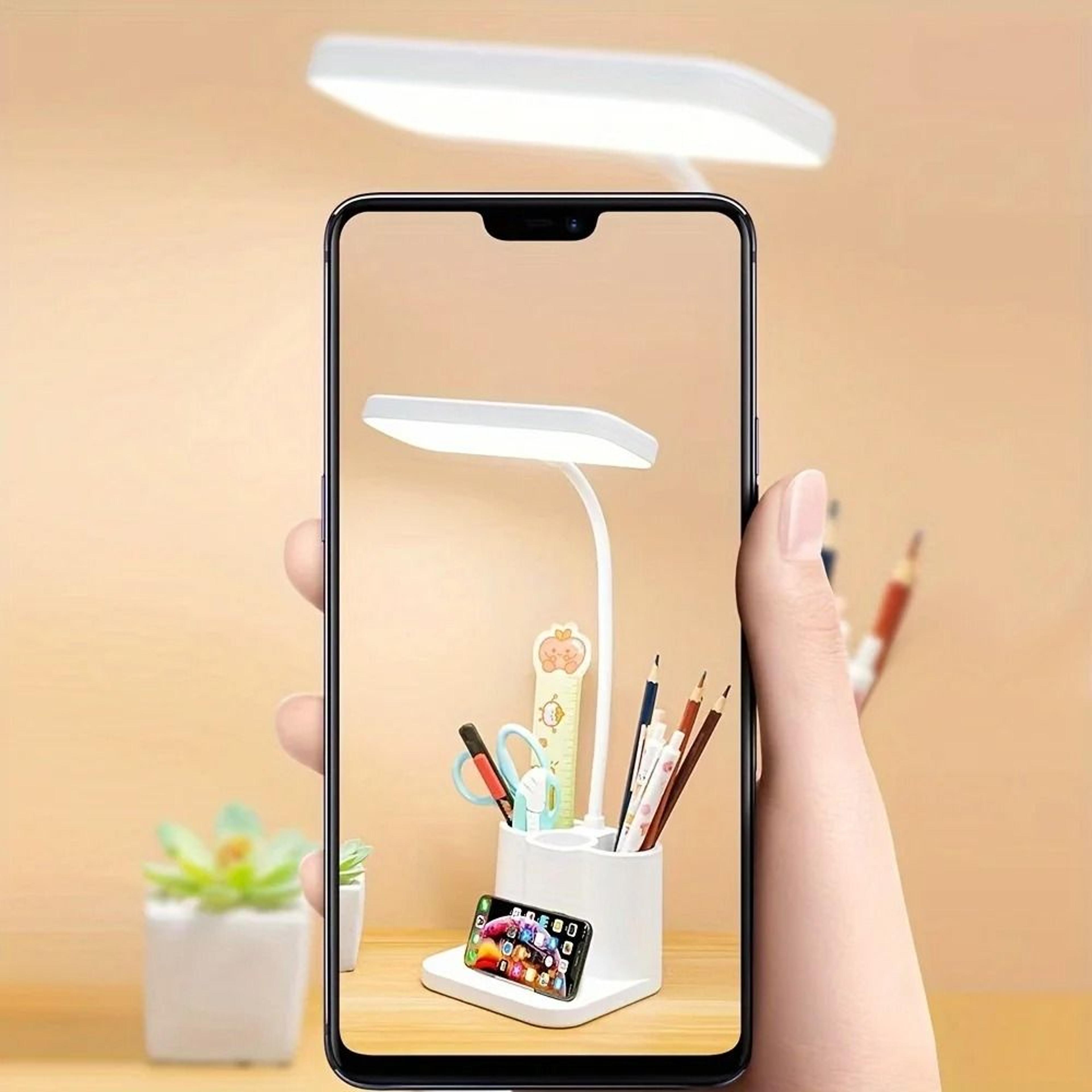 Rechargeable Touch Desk Lamp With Three Level Dimming For Comfortable Study 2