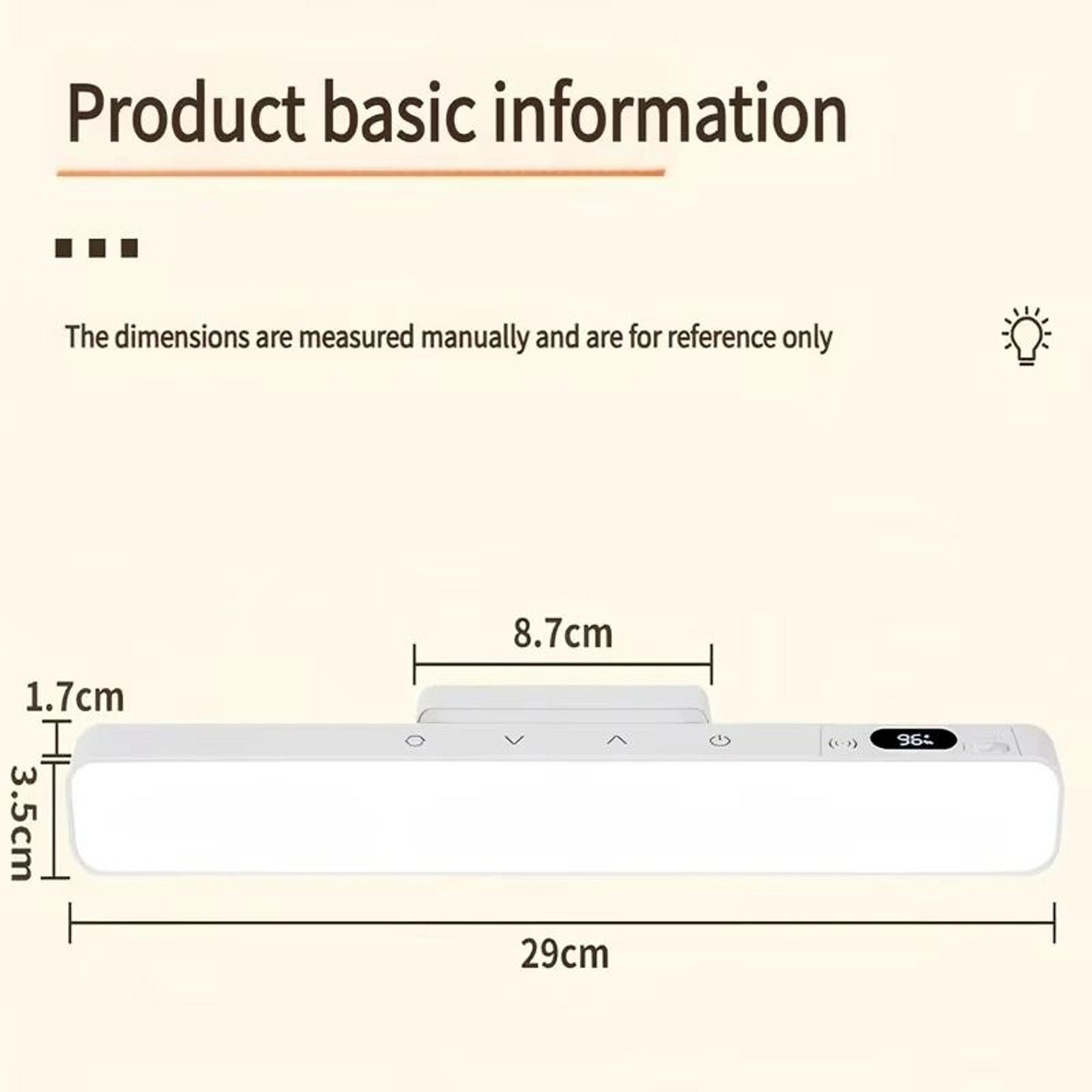Rechargeable Magnetic Touch Desk Lamp With Remote Timer And Adjustable Lighting 4