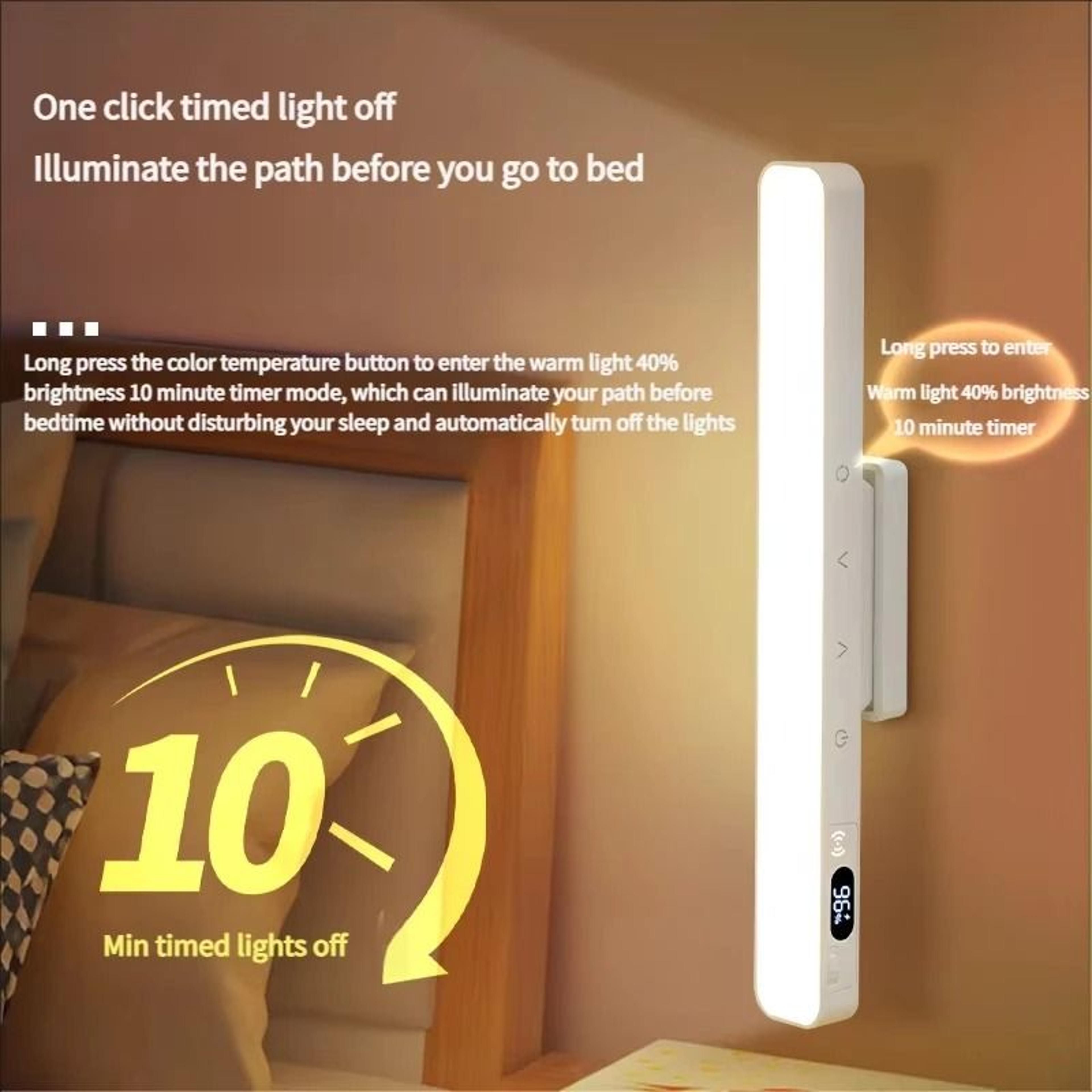 Rechargeable Magnetic Touch Desk Lamp With Remote Timer And Adjustable Lighting 6