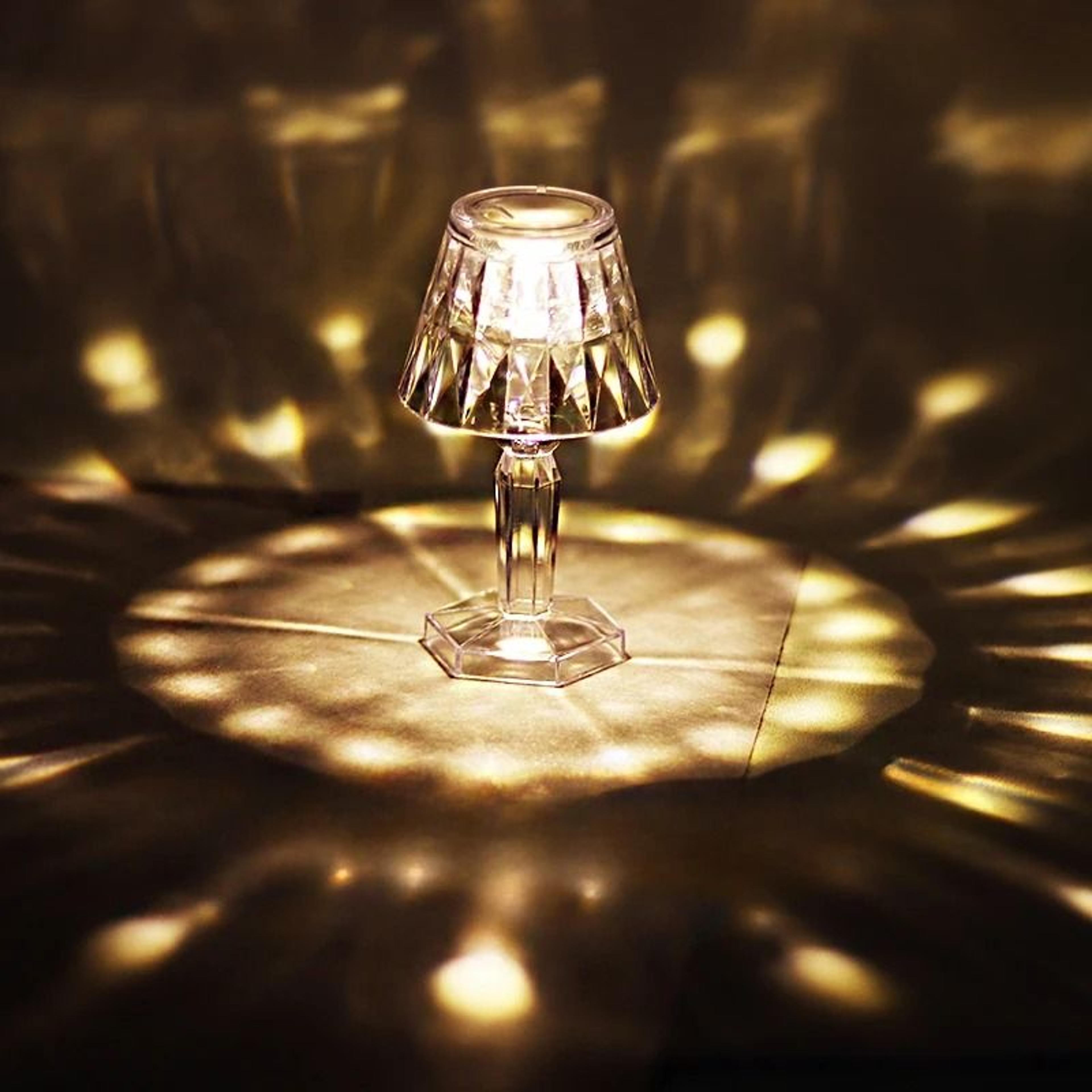 Mini Color Changing Crystal Table Lamp For Festive Ambient Lighting Anywhere 9