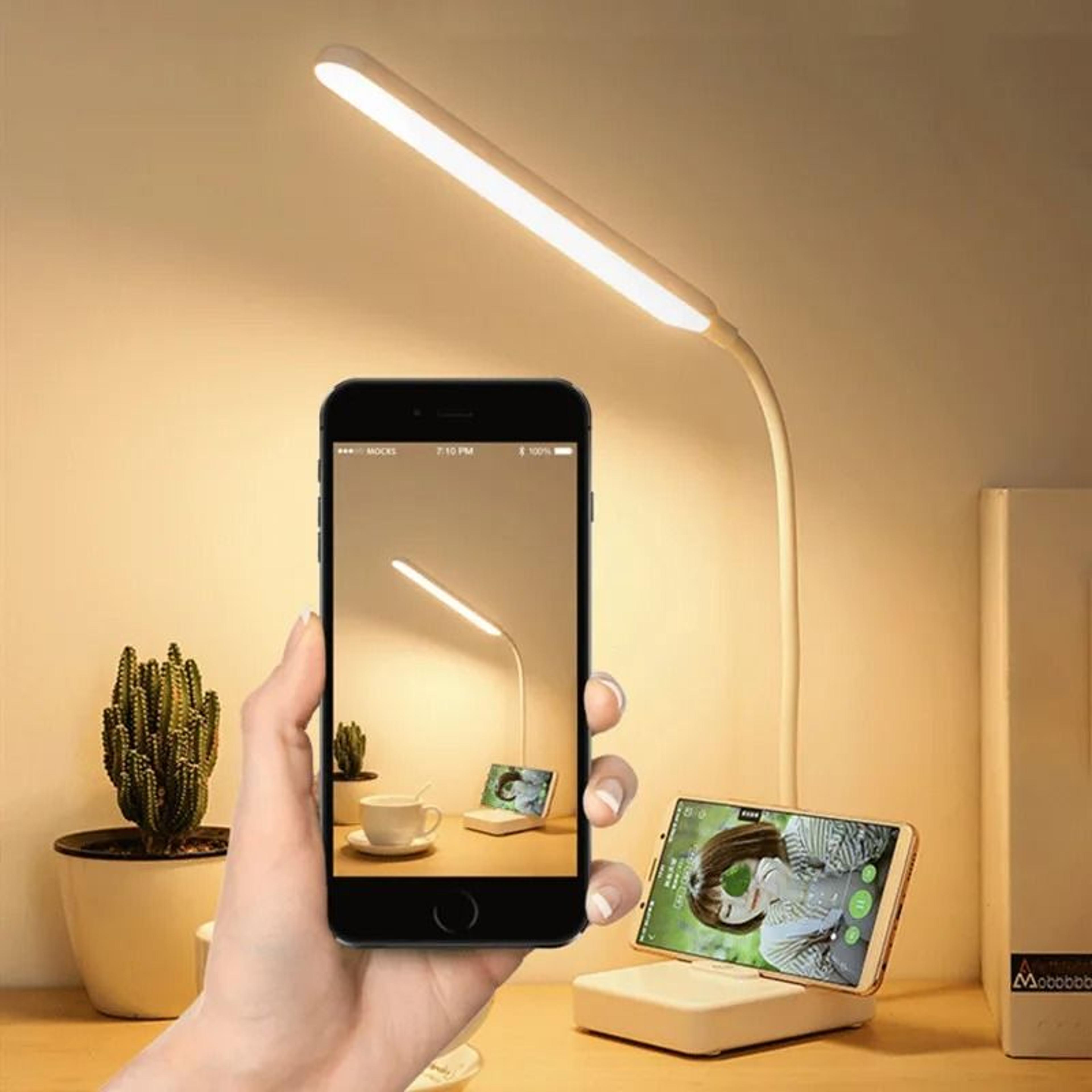 Rechargeable Touch Dimming Desk Lamp For Comfortable Reading Study And Work 5
