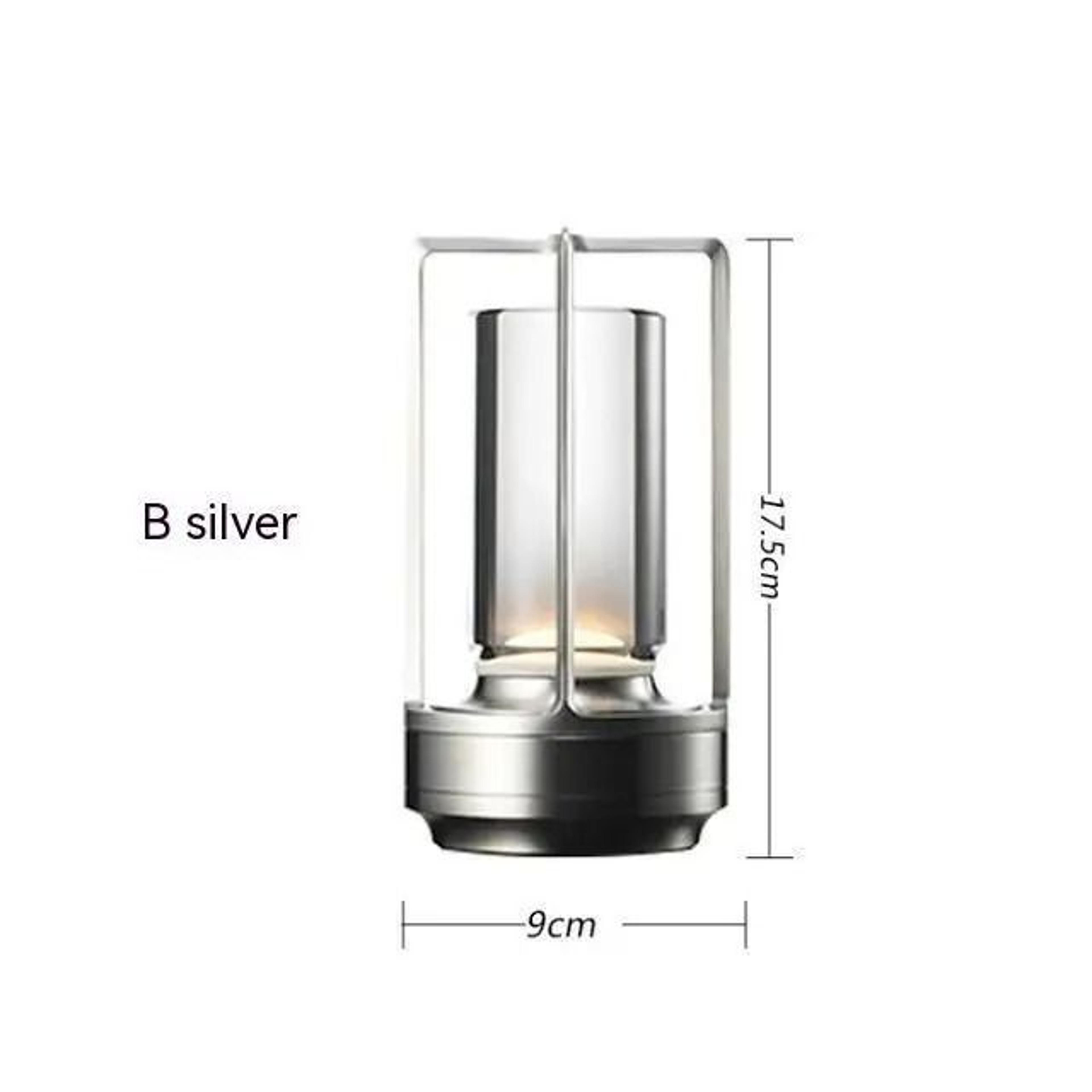 Rechargeable Cordless Table Lamp With Touch Dimming For Elegant Dining Ambiance 5