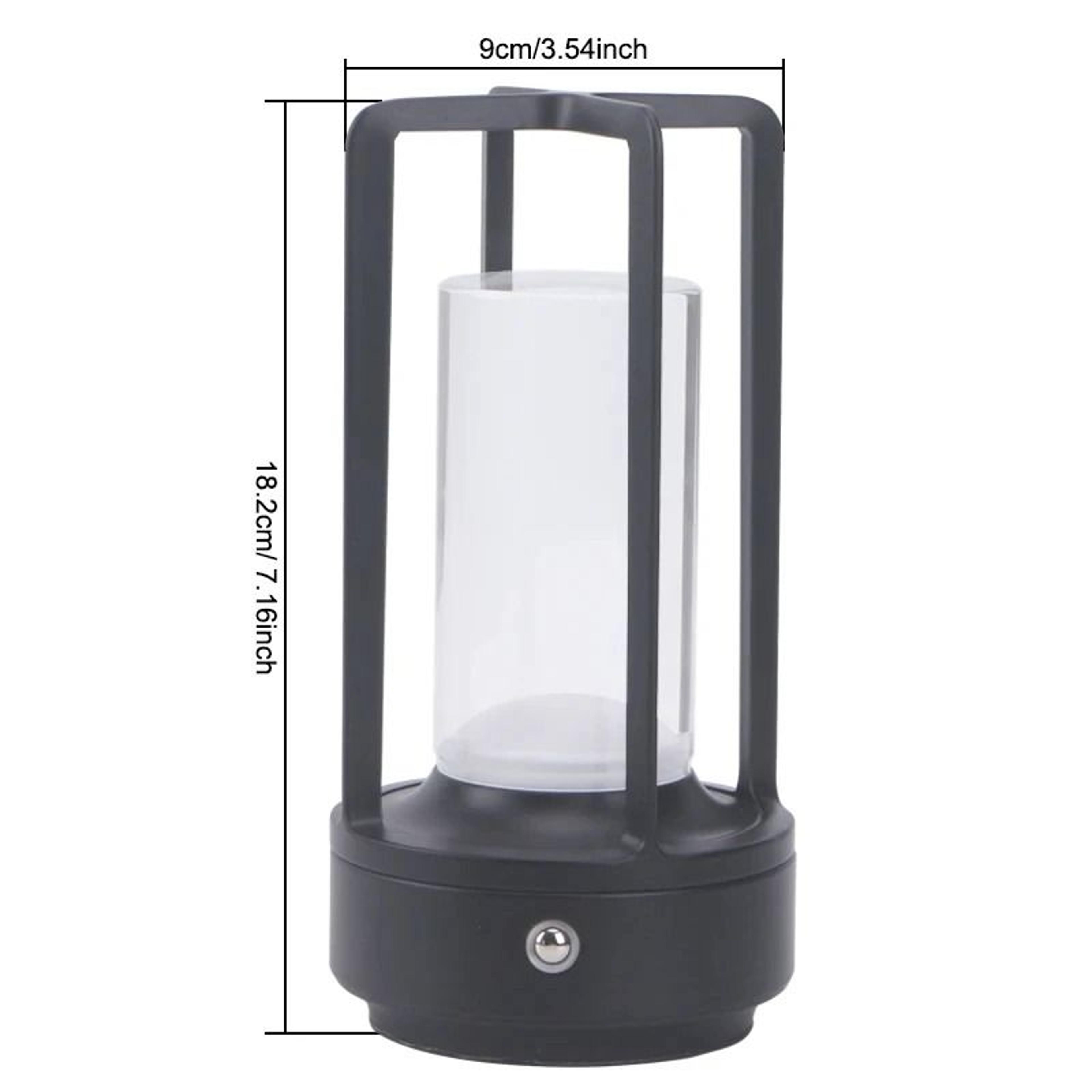 HOMEFISH Rechargeable Touch Table Lamp For Elegant Ambient Lighting At Home 7